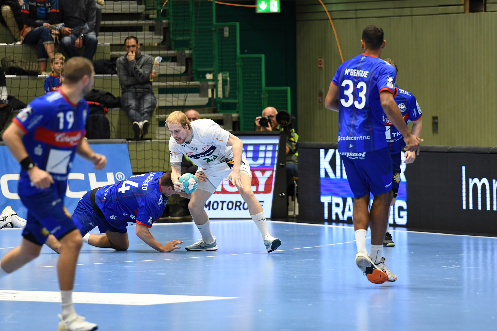 Magnus Fredriksen #23; Handball Bundesliga; BHC 06 - HSG Wetzlar 06.11.2022