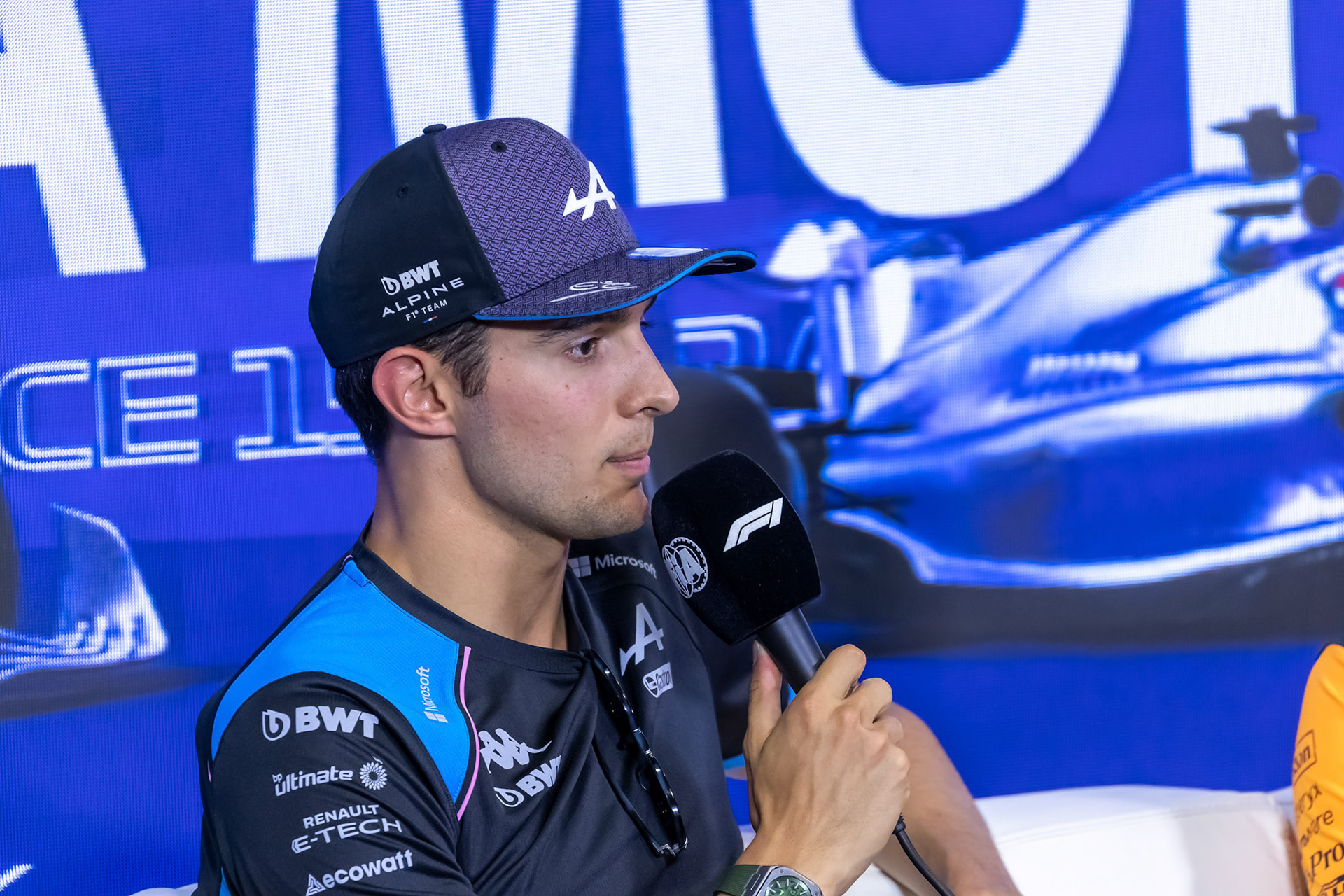 Esteban Ocon (FRA) Alpine F1 Team; Formel 1 GP Italien / Monza. Donnerstag, 31.08.2023