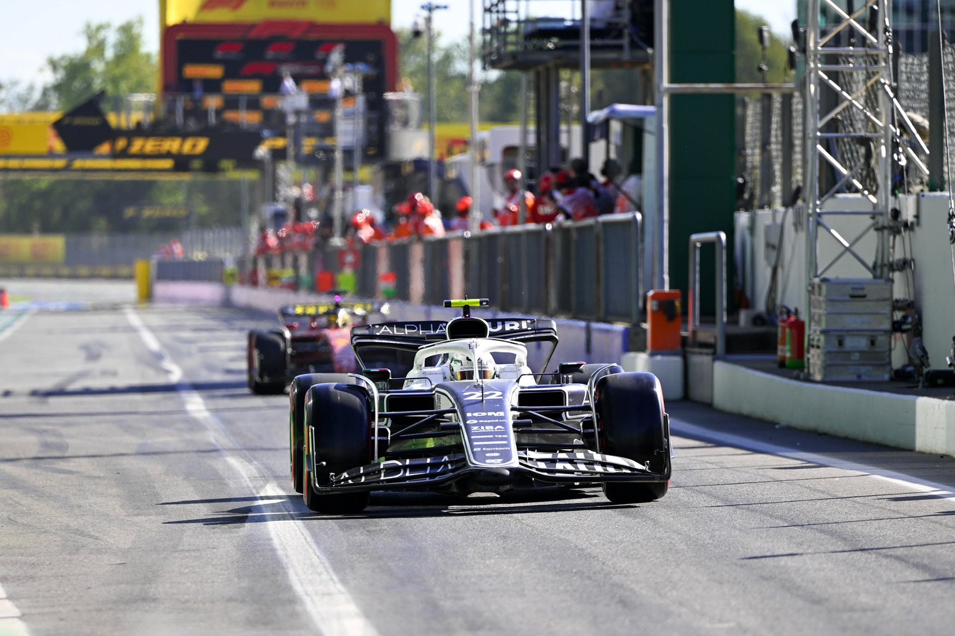 Yuki Tsunoda (JPN); Scuderia Alpha Tauri; Formel 1 GP Italien Monza, Sonntag, 11.09.2022