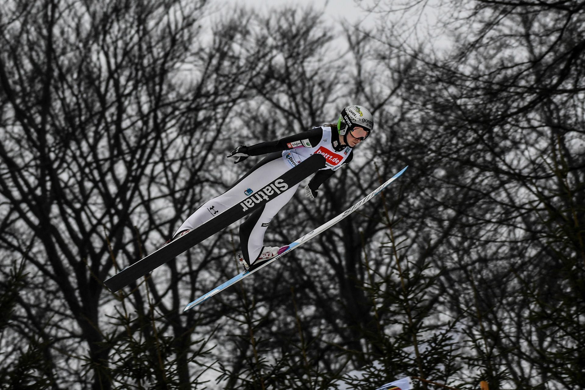 Nika Prevc (SLO) SK Triglav Kranj; FIS Skisprung Weltcup 2022 Willingen am 29.01.2022