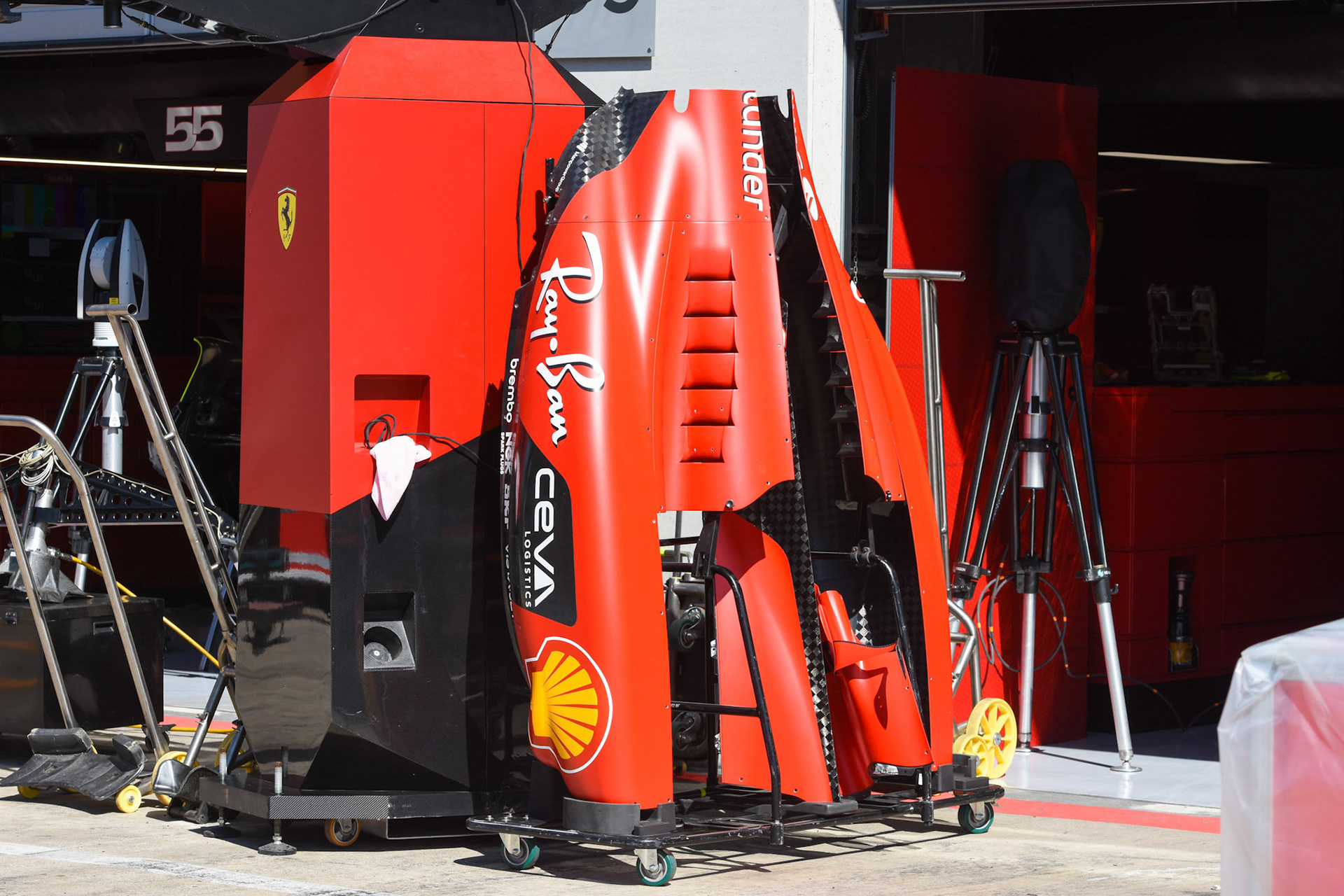 Scuderia Ferrari; Formel 1 GP Austria / Österreich. Donnerstag 29.06.2023