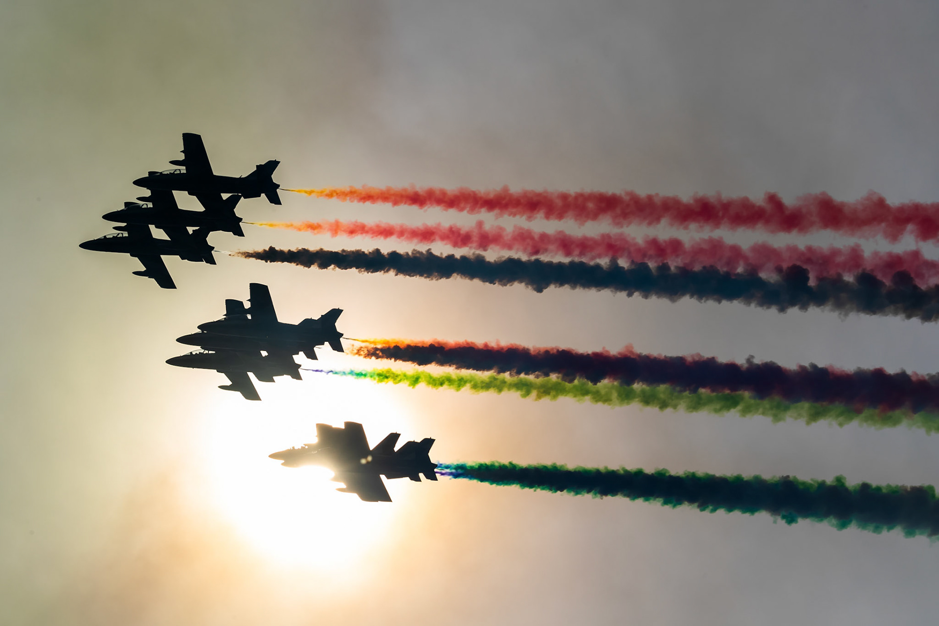 Flugshow; Formel 1 GP Italien / Monza. Sonntag, 03.09.2023