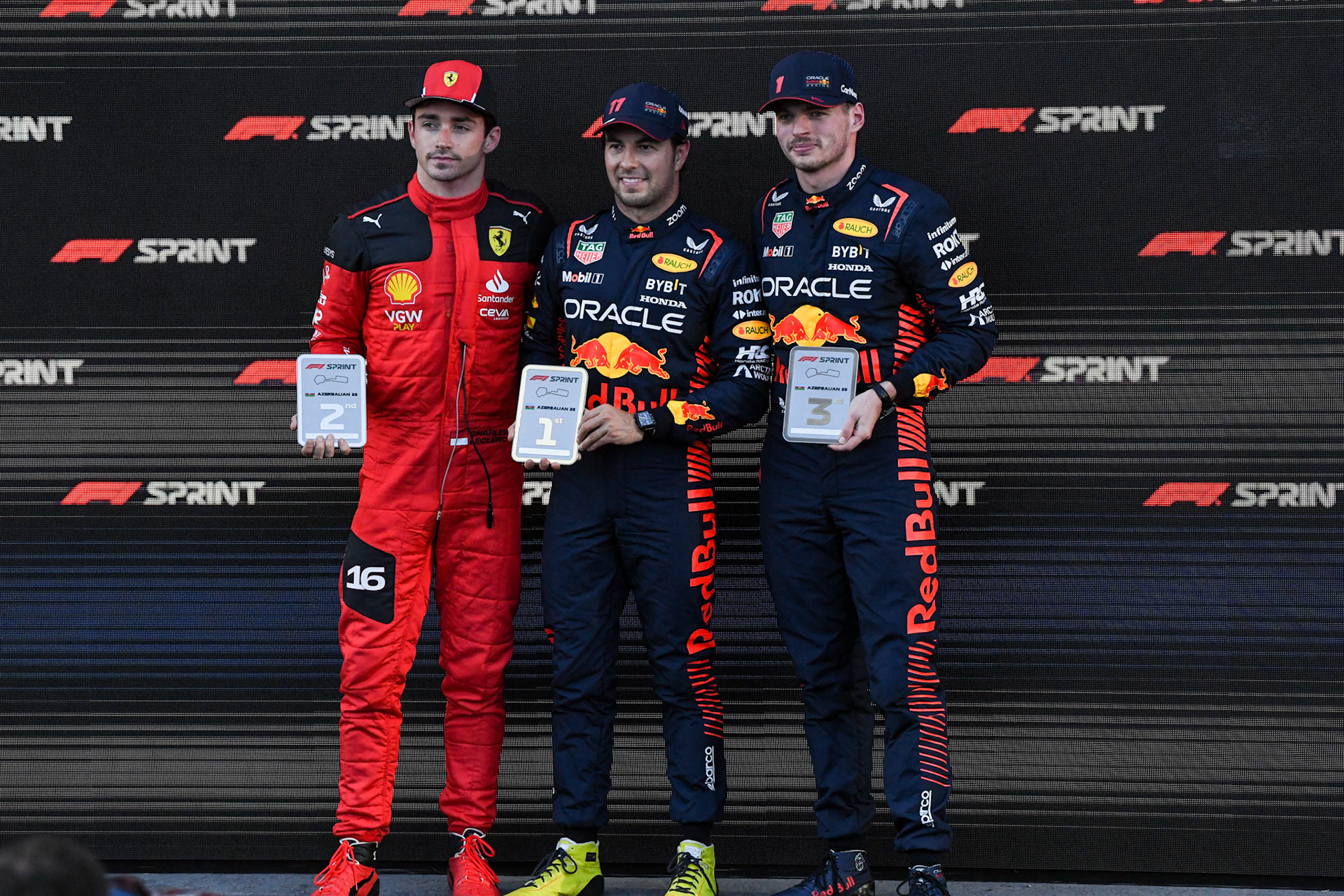 Sergio Perez (MEX) Red Bull Racing; Formel 1 GP Baku Azerbaijan. Samstag 29.04.2023