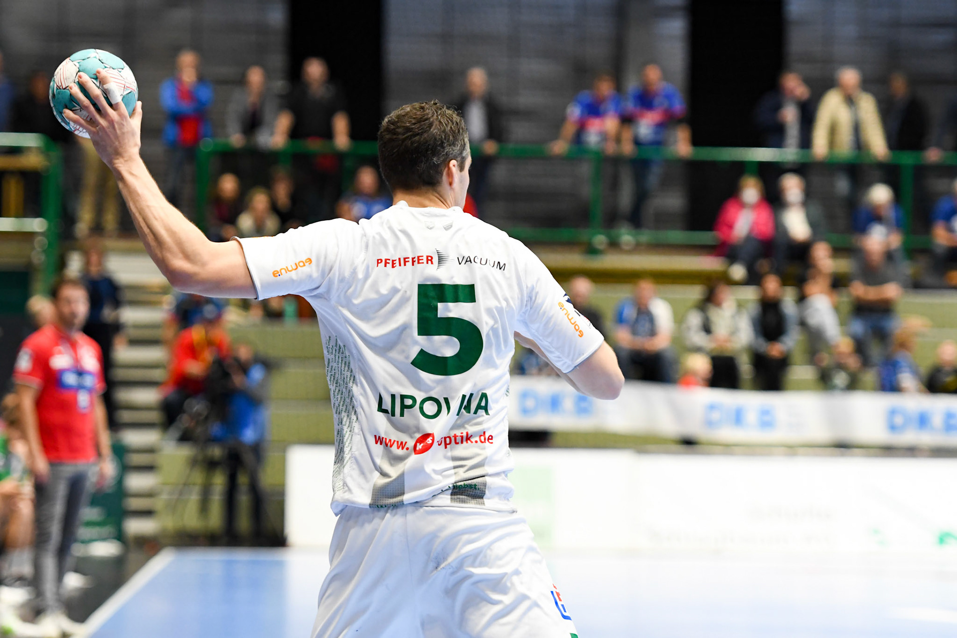 Vladan Lipovina #5; Handball Bundesliga; BHC 06 - HSG Wetzlar 06.11.2022