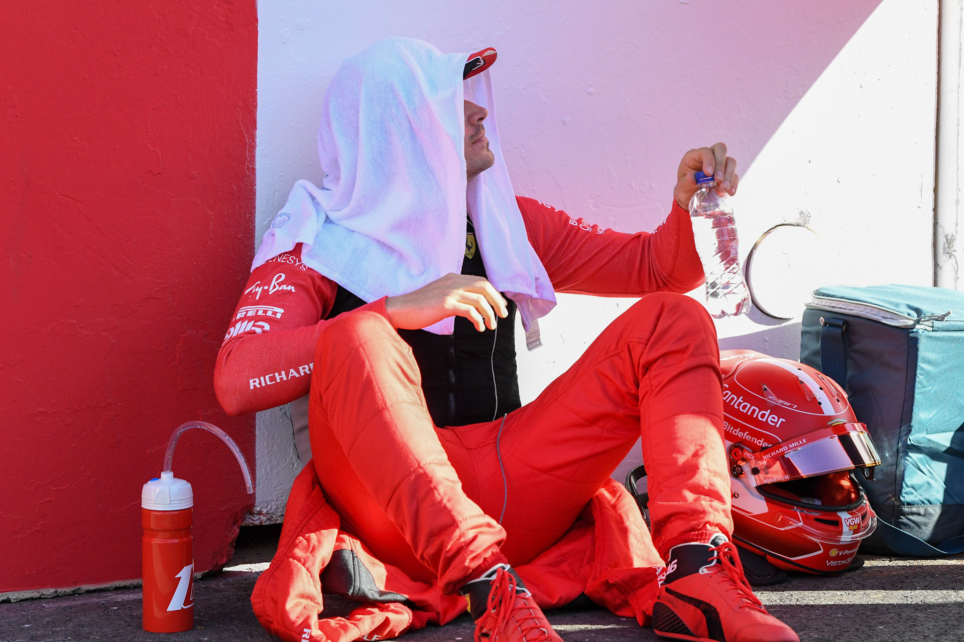 Charles Leclerc (MCO) Scuderia Ferrari; Formel 1 GP Baku Azerbaijan. Samstag 29.04.2023
