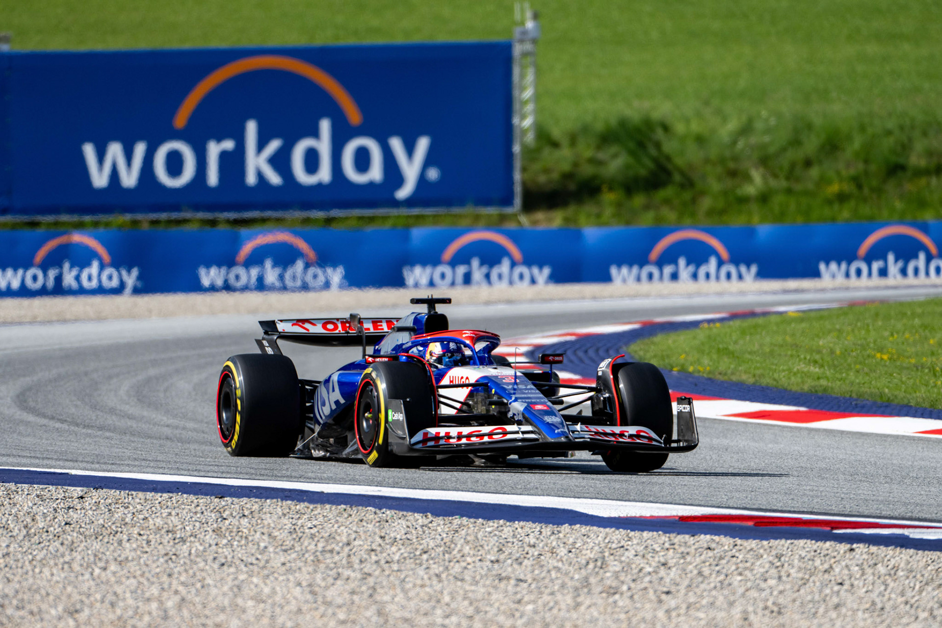 Daniel Ricciardo, #3, Visa Cash App RB Formula One Team;Formel 1 GP Austria / Österreich. Freitag, 28.06.2024