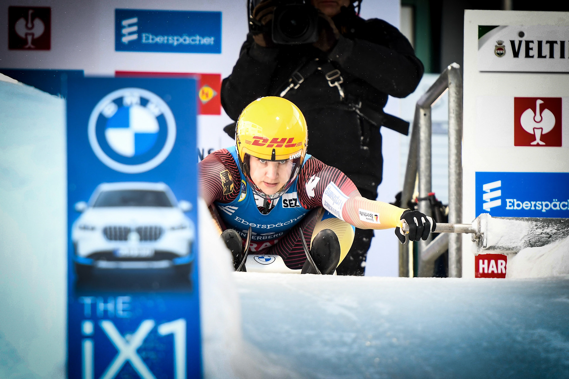 Dajana Eitberger #20, GER; Eberspächer Luge World Cup; Veltins Eisarena Winterberg 25.02.2023
