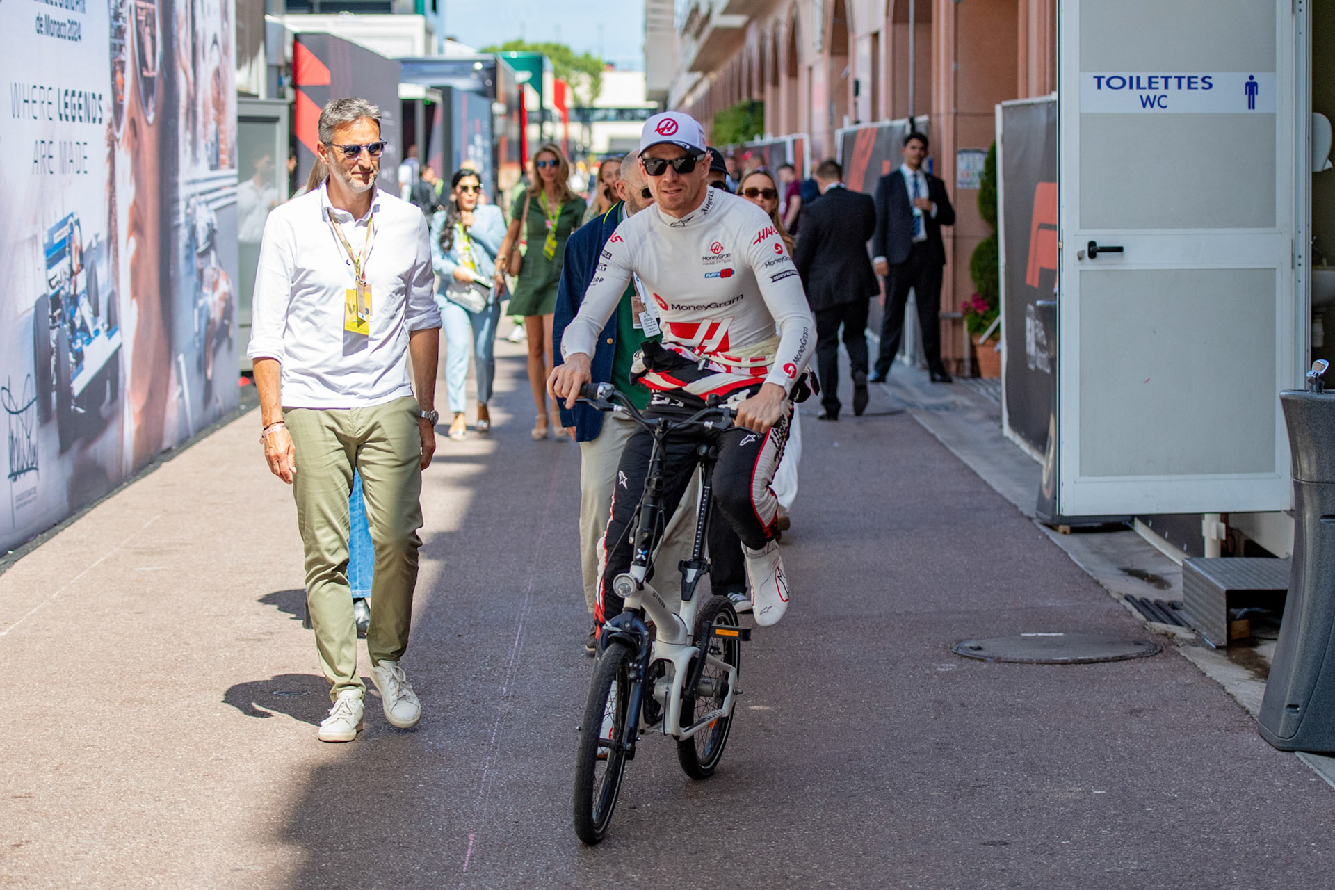 Nico Hülkenberg #27, MoneyGram Haas F1 Team; Formel1 GP Monaco Samstag, 25.05.2024