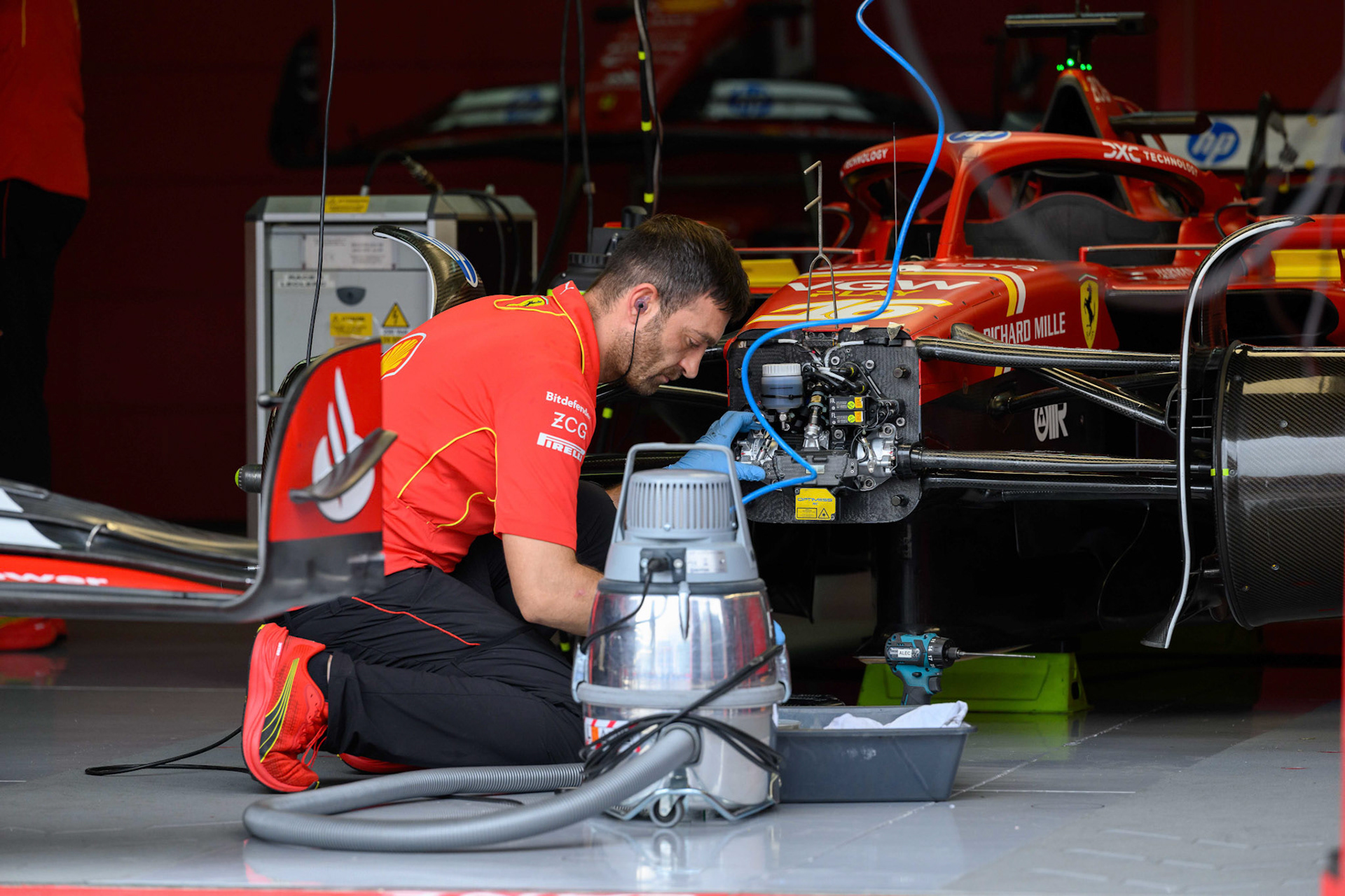 Scuderia Ferrari; F1 GP Imola / Italien Donnerstag, 16.05.2024