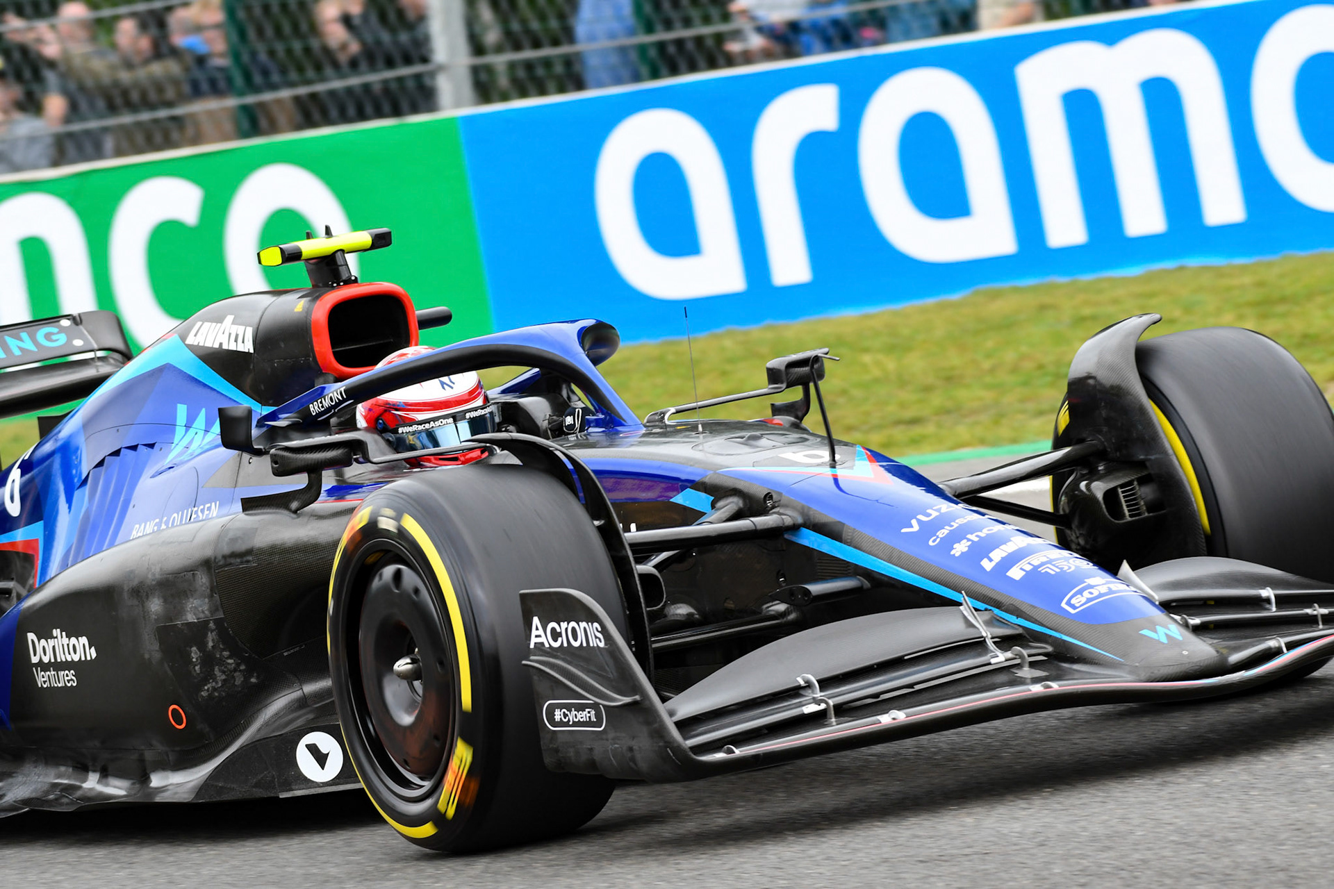 Nicholas Latifi (CAN) Williams Racing; Formel 1 GP Belgien. Freitag, 26.08.2022