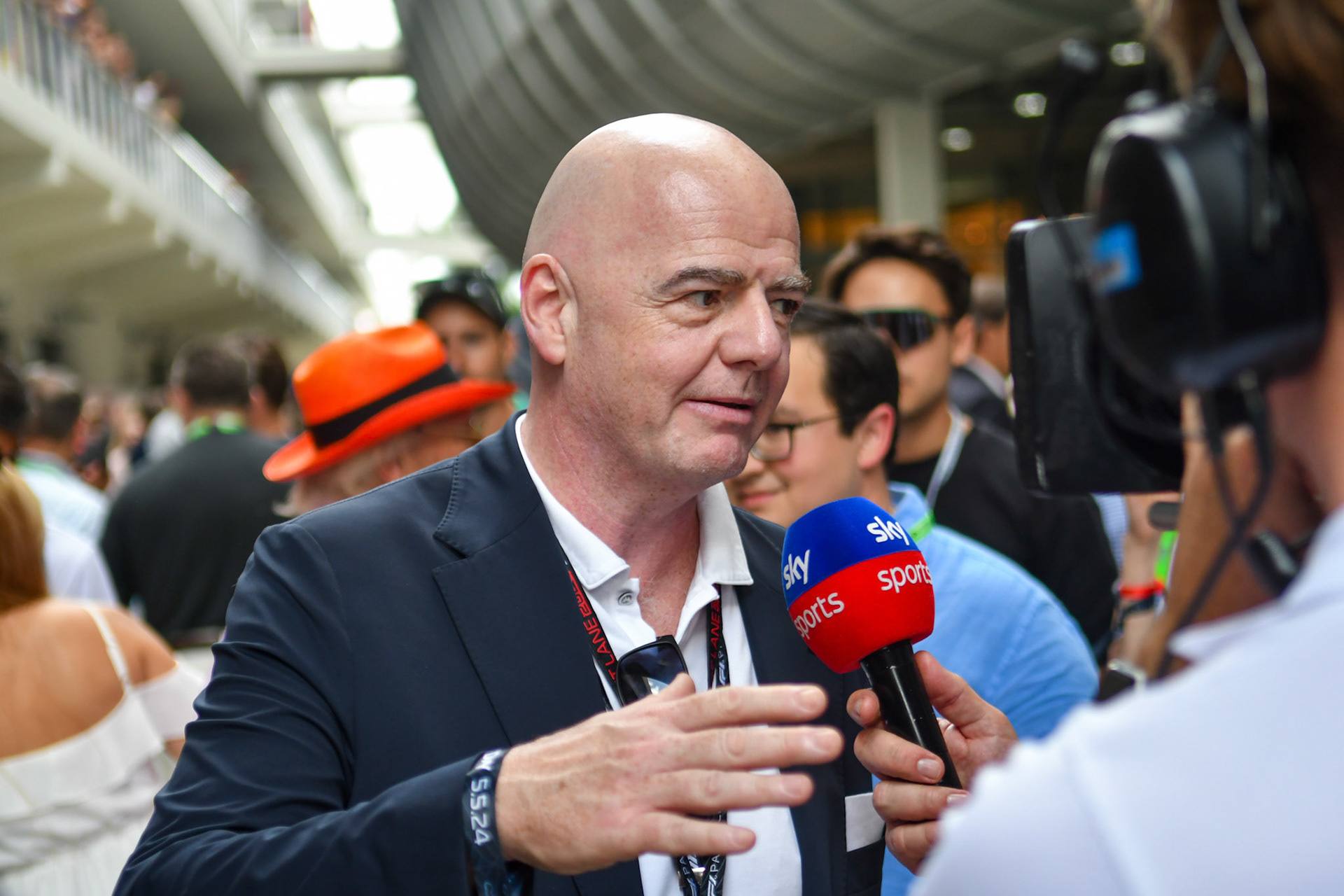 Gianni Infantino, FIFA Präsident; Formel 1 GP Miami / USA. 05.05.2024