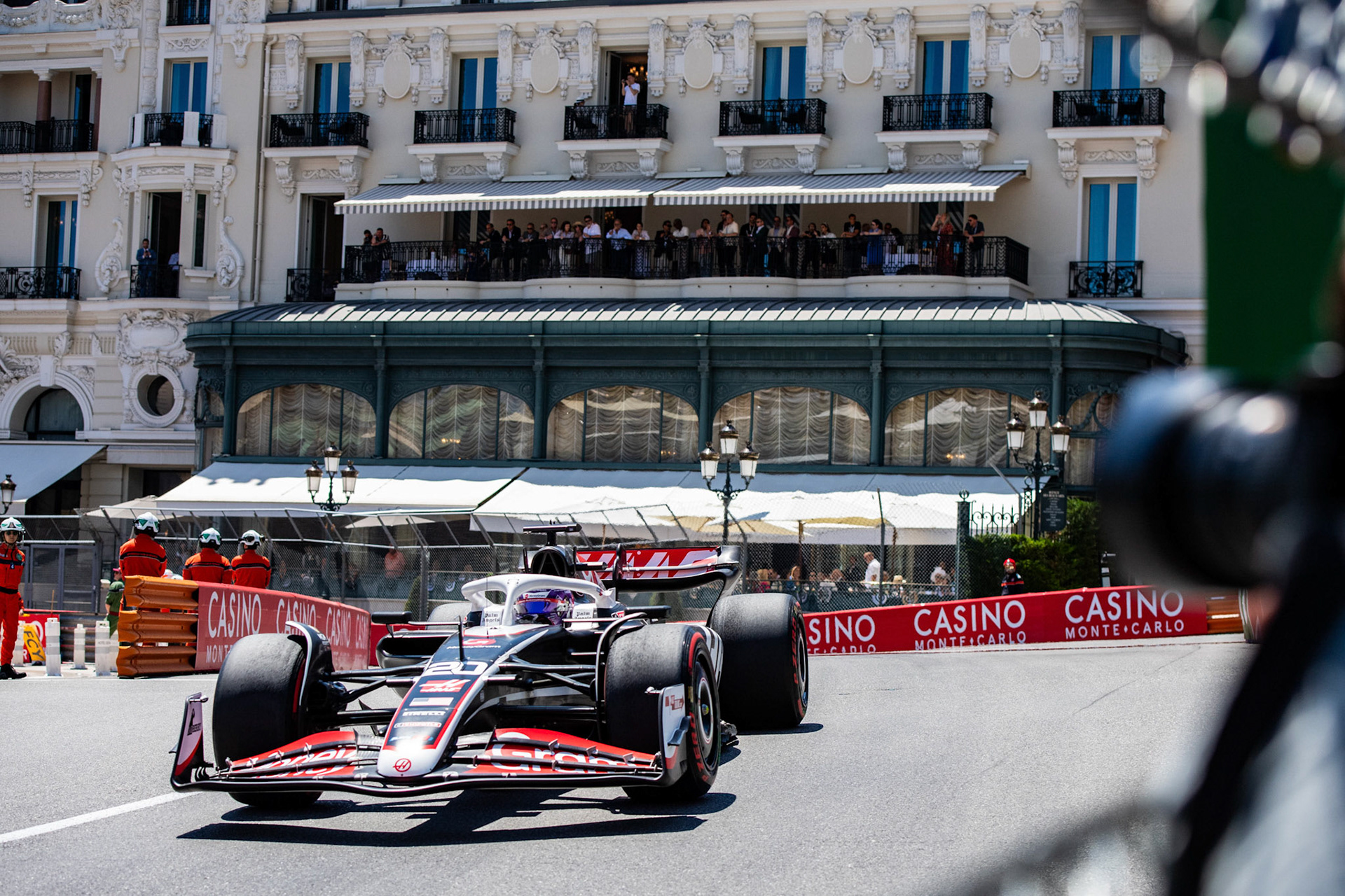 Kevin Magnussen #20, MoneyGram Haas F1 Team; Formel1 GP Monaco Samstag, 25.05.2024