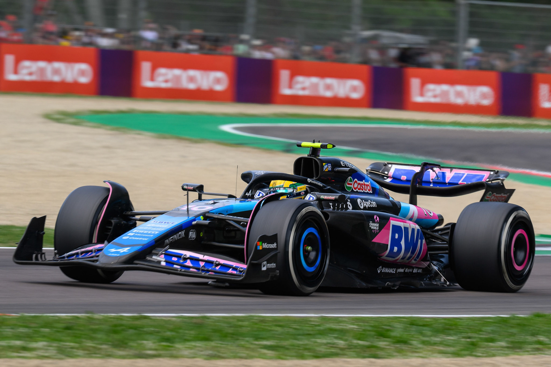Pierre Gasly #10, BWT Alpine F1 Team; F1 GP Imola / Italien Sonntag, 19.05.2024