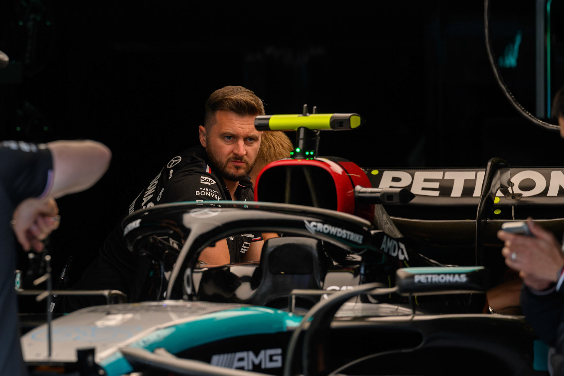 Mercedes-AMG Petronas F1 Team; F1 GP Imola / Italien Donnerstag, 16.05.2024