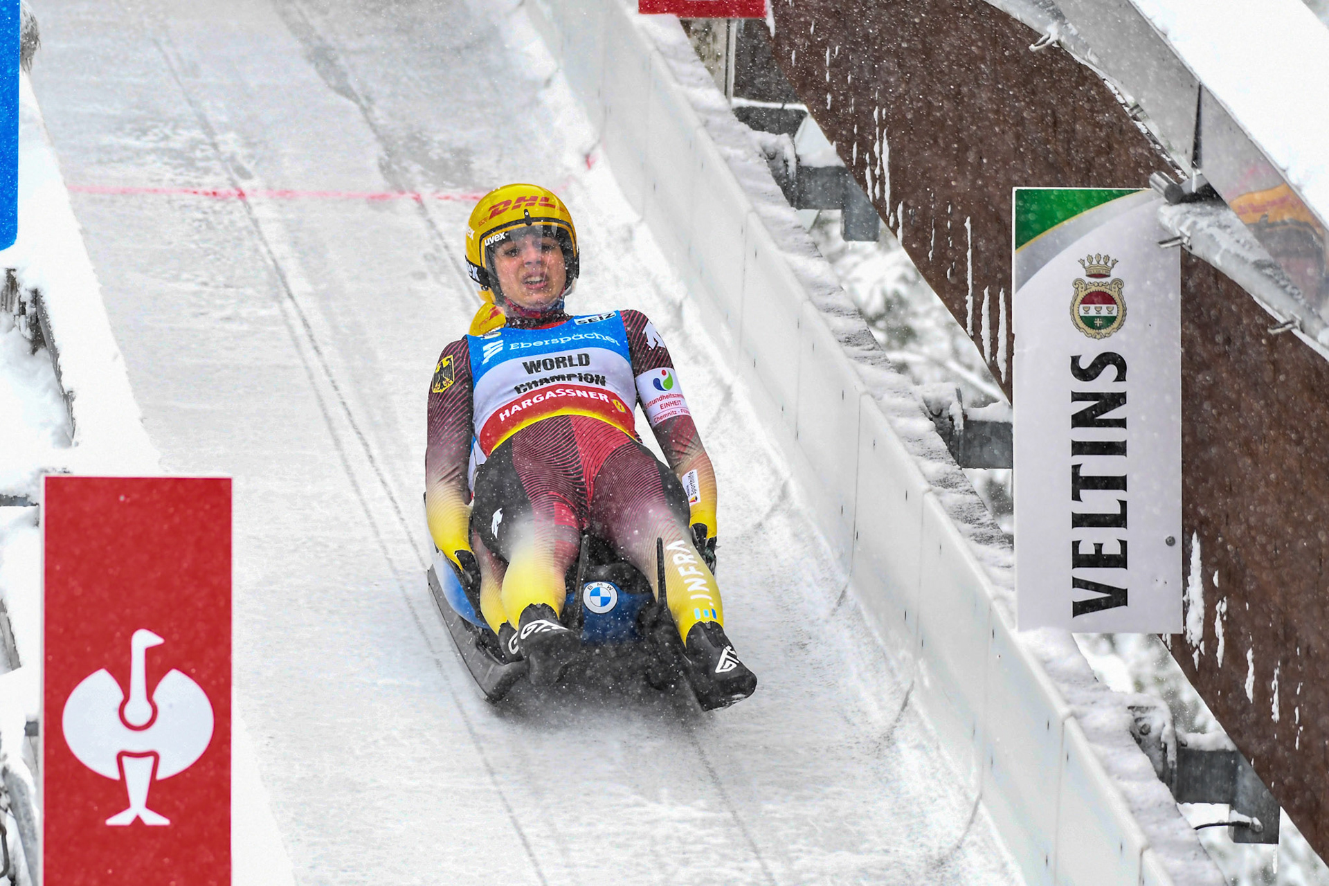 Jessica Degenhardt, Cheyenne Rosenthal, GER; Eberspächer Luge World Cup; Veltins Eisarena Winterberg 25.02.2023