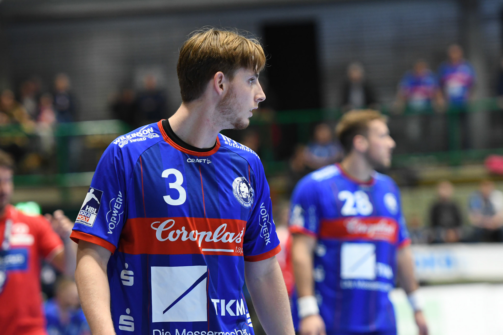 Isak Persson #3; Handball Bundesliga; BHC 06 - HSG Wetzlar 06.11.2022