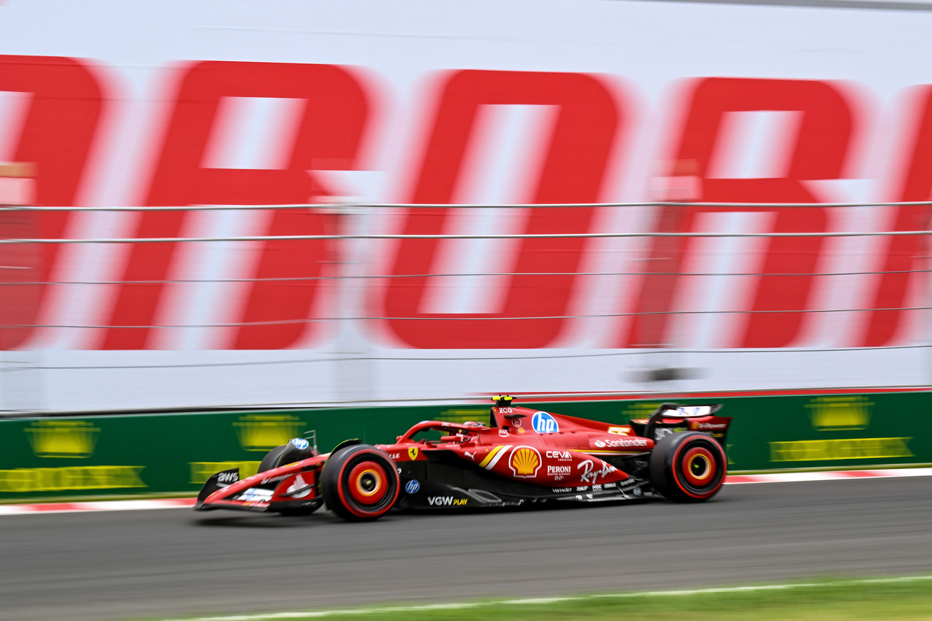 Carlos Sainz #55, Scuderia Ferrari;Formel 1 Budapest / Ungarn, 20.07.2024