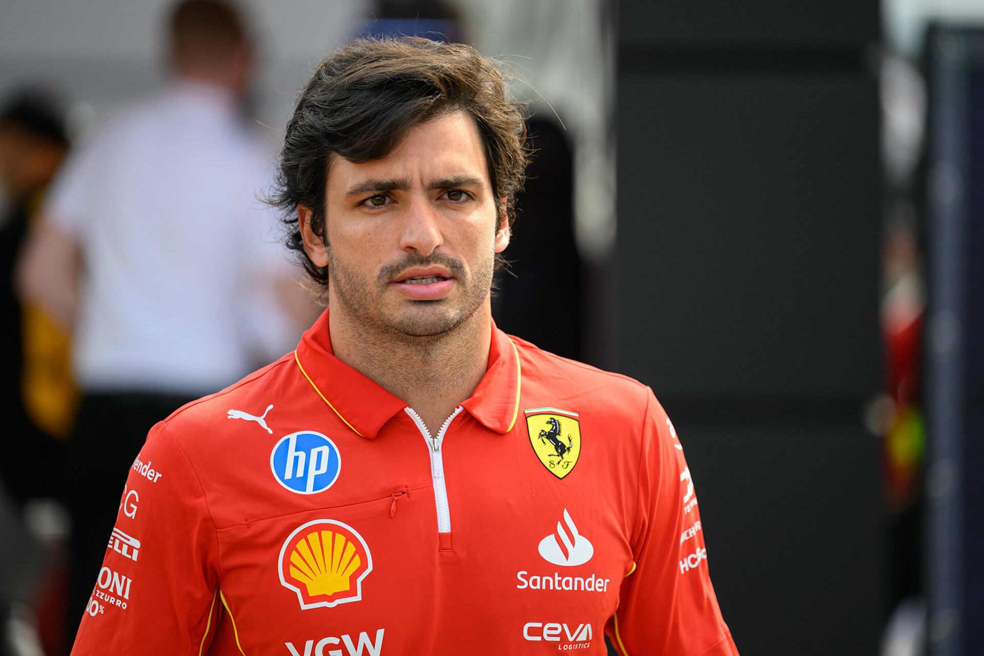 Carlos Sainz #55, Scuderia Ferrari; F1 GP Imola / Italien Sonntag, 19.05.2024