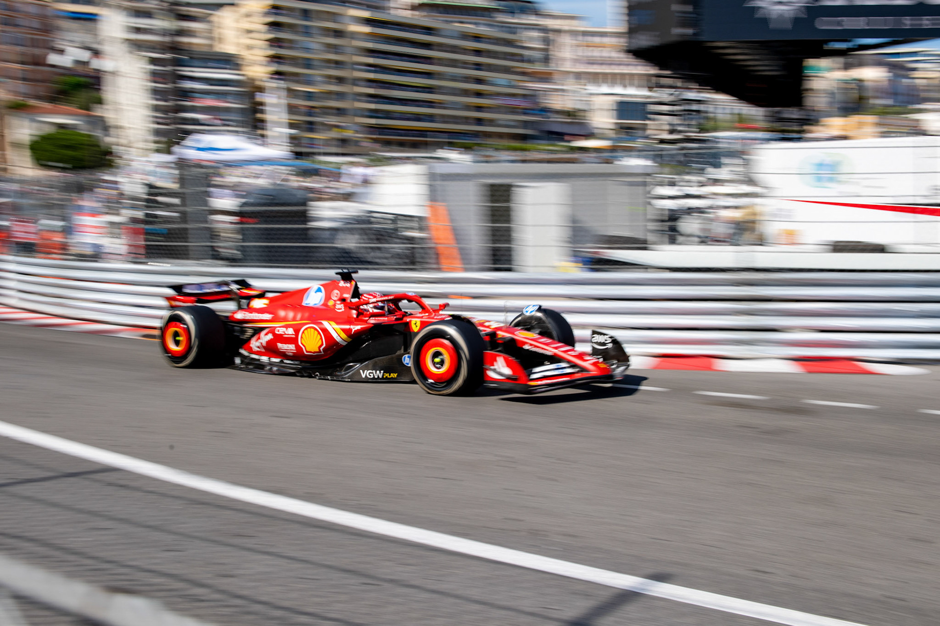 Charles Leclerc #16, Scuderia Ferrari; Formel1 GP Monaco Sonntag, 26.05.2024