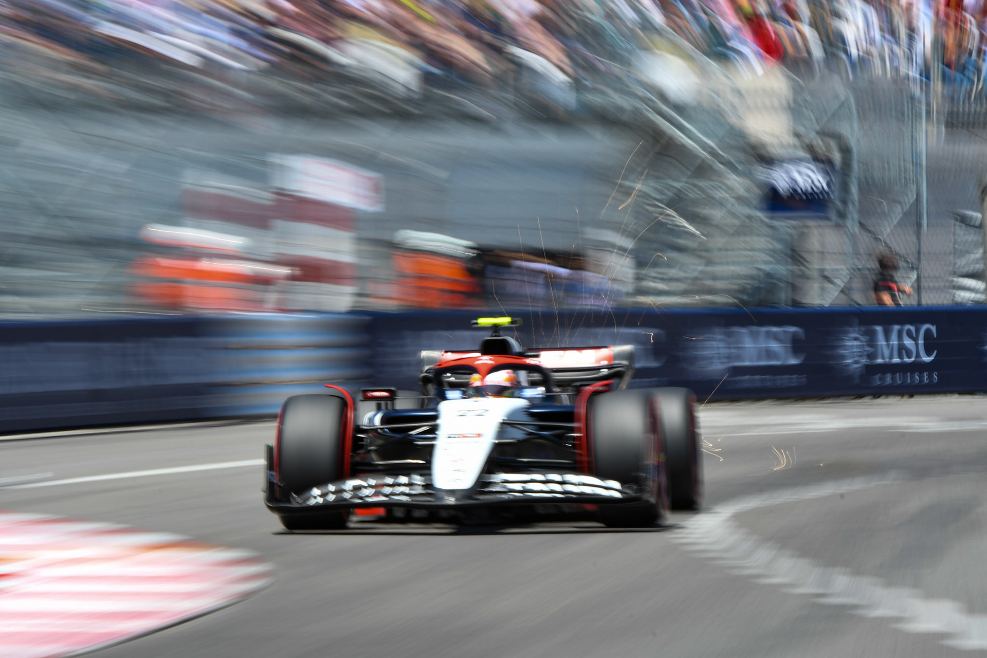 Yuki Tsunoda (JPN) Scuderia Alpha Tauri; Formel 1 GP Monaco. Samstag 27.05.2023