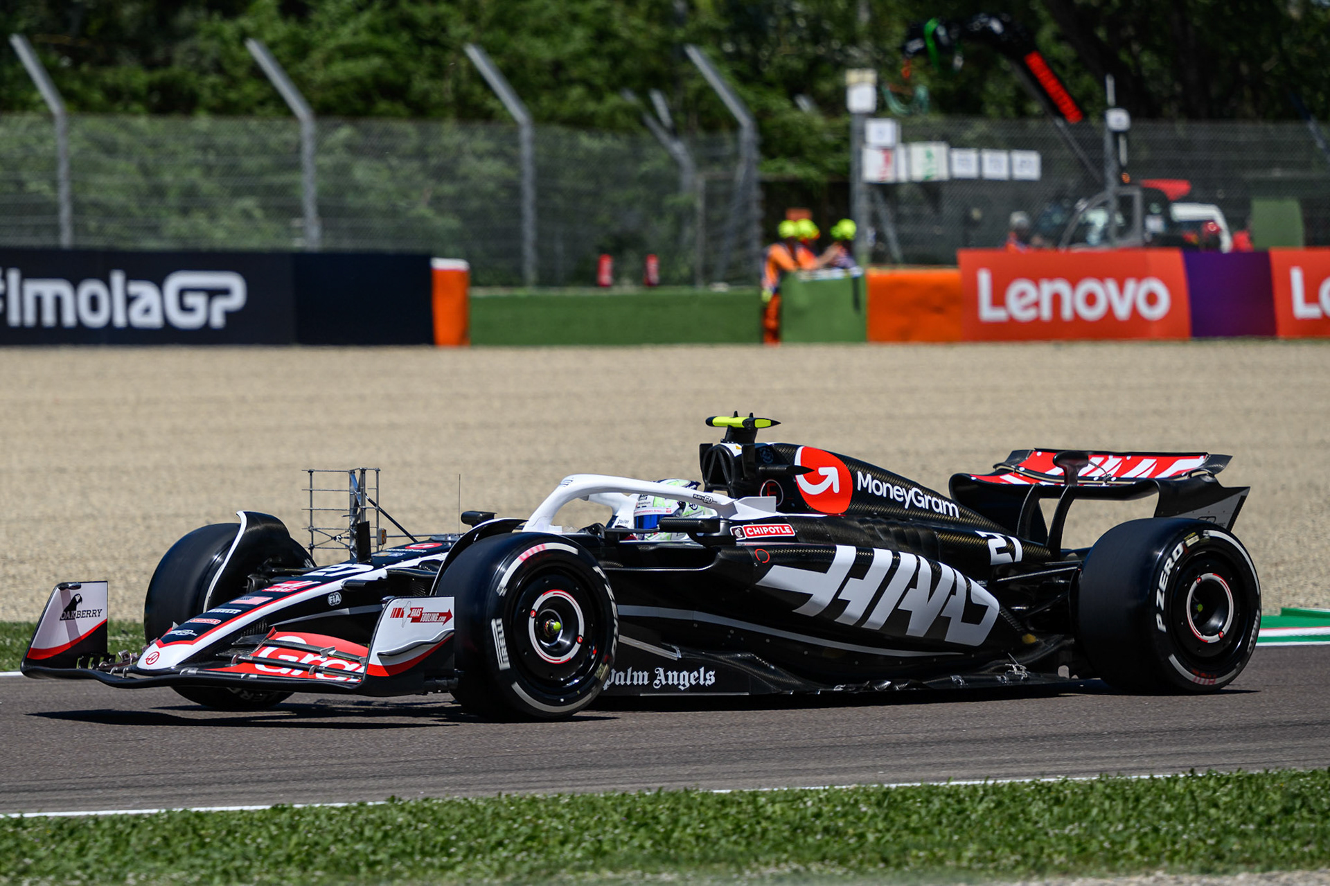 Nico Hülkenberg #27, MoneyGram Haas F1 Team; F1 GP Imola / Italien Freitag, 17.05.2024