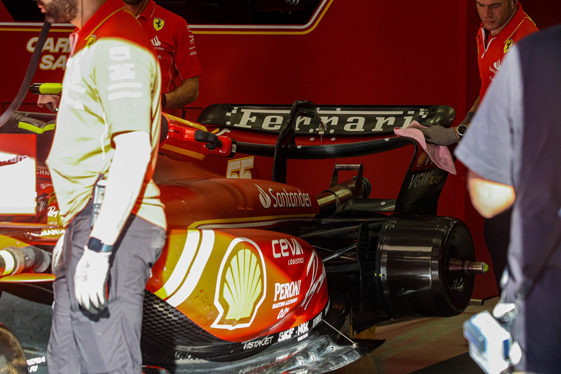 Scuderia Ferrari; Formel 1 Pre-Season Tests Bahrain. Mittwoch, 21.02.2024