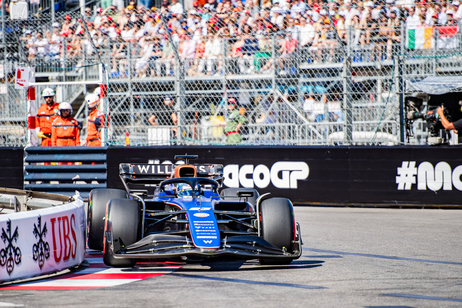 Alexander Albon #23, Williams Racing; Formel1 GP Monaco Samstag, 25.05.2024