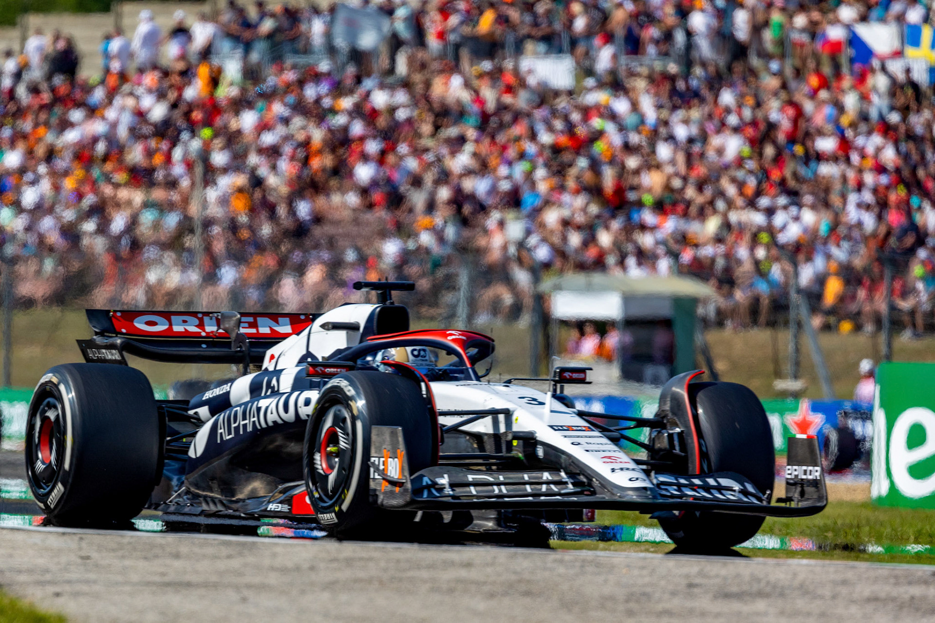 Daniel Ricciardo, Scuderia Alpha Tauri; Formel 1 GP Budapest / Ungarn. Samstag, 22.07.2023