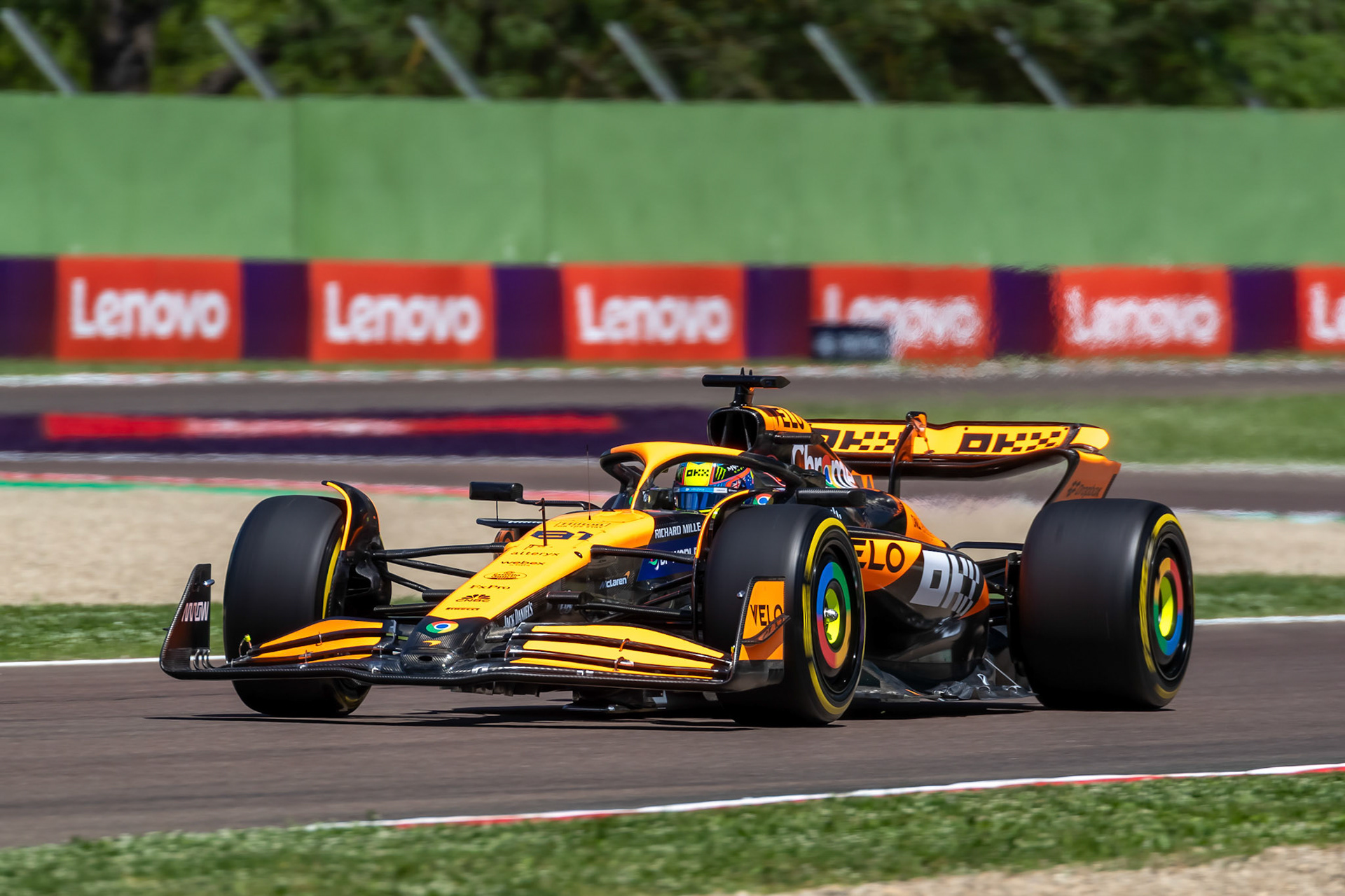 Oscar Piastri #81, McLaren Formula 1 Team; F1 GP Imola / Italien Freitag, 17.05.2024