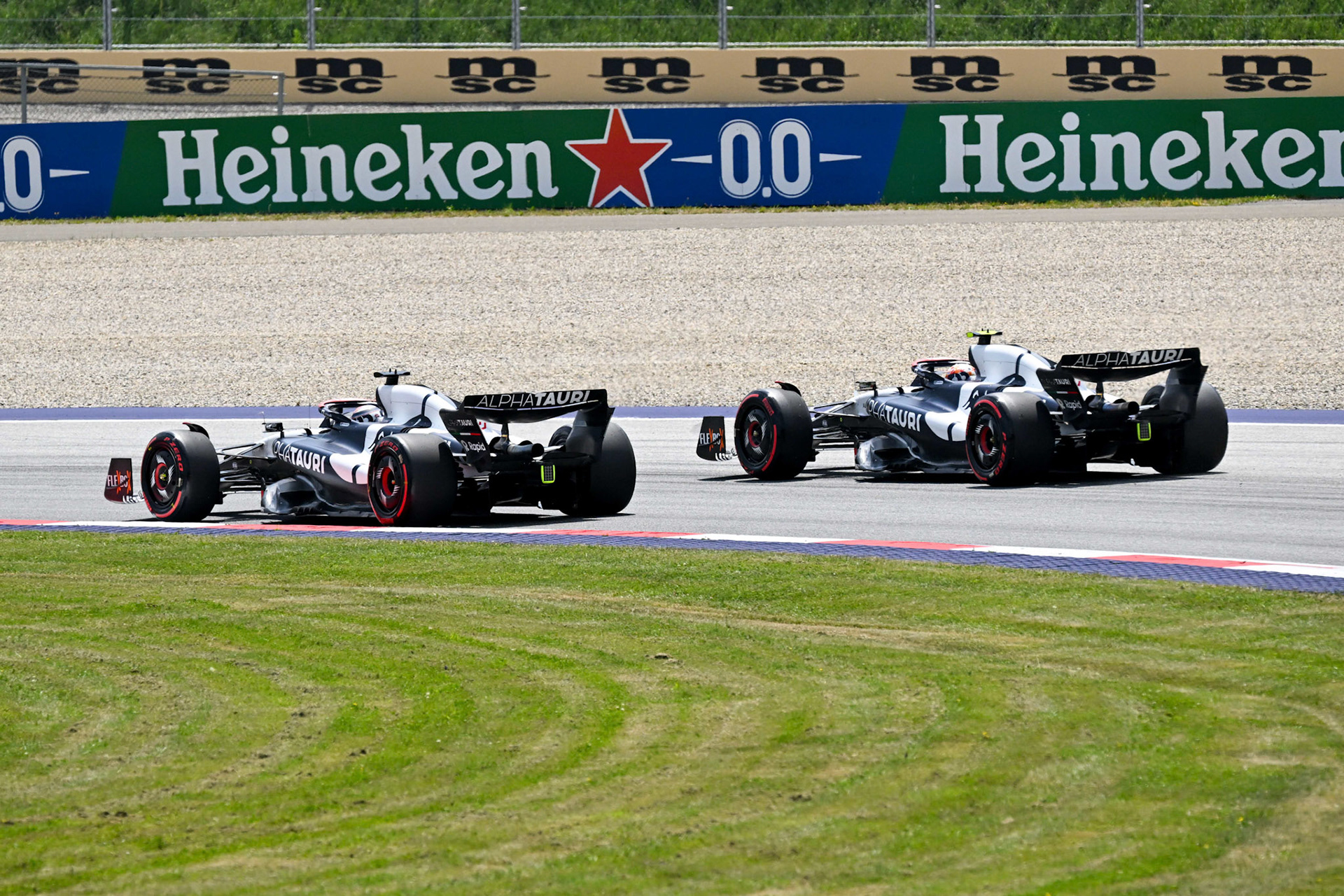 Yuki Tsunoda (JPN) Scuderia Alpha Tauri;Formel 1 GP Austria / Österreich. Freitag, 30.06.2023