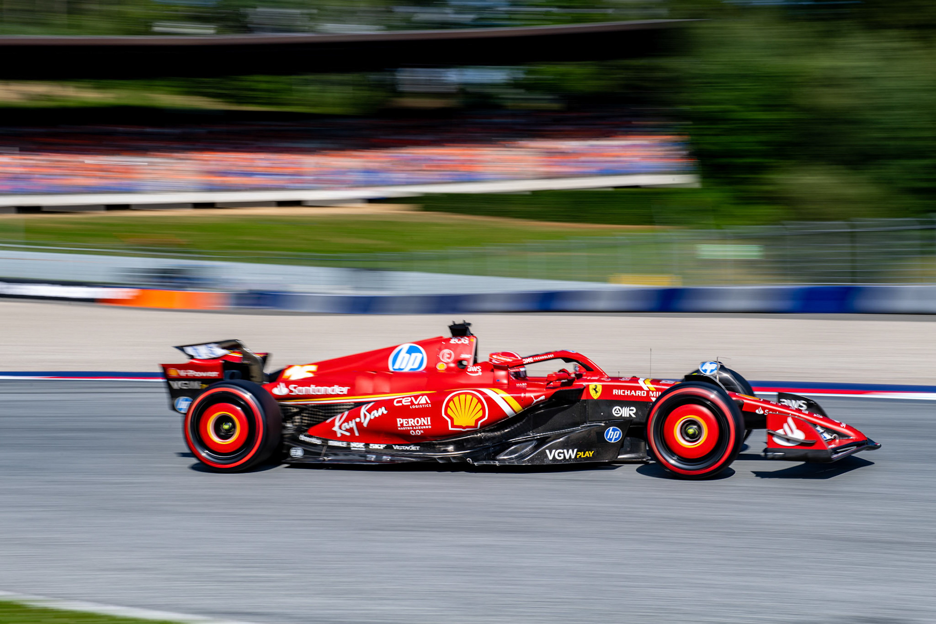 Charles Leclerc #16, Scuderia Ferrari;Formel 1 GP Austria / Österreich. Freitag, 28.06.2024