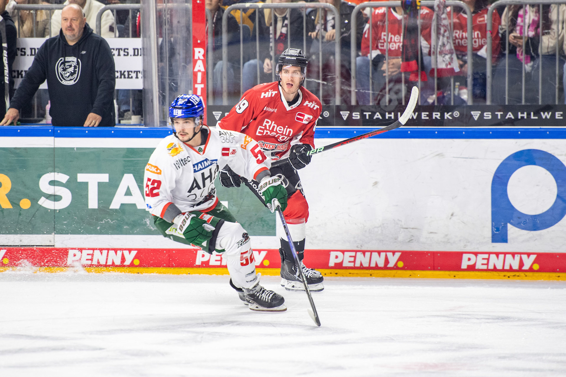 Gregor Macleod, Otso Rantakari DEL Kölner Haie - Augsburger Panther, 19.11.2023
