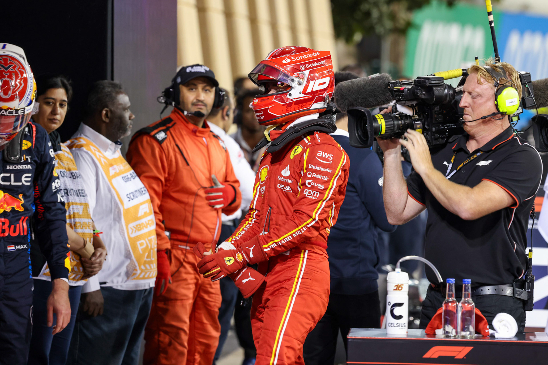 Charles Leclerc #16, Scuderia Ferrari; Formel 1 GP Bahrain. Freitag 01.03.2024