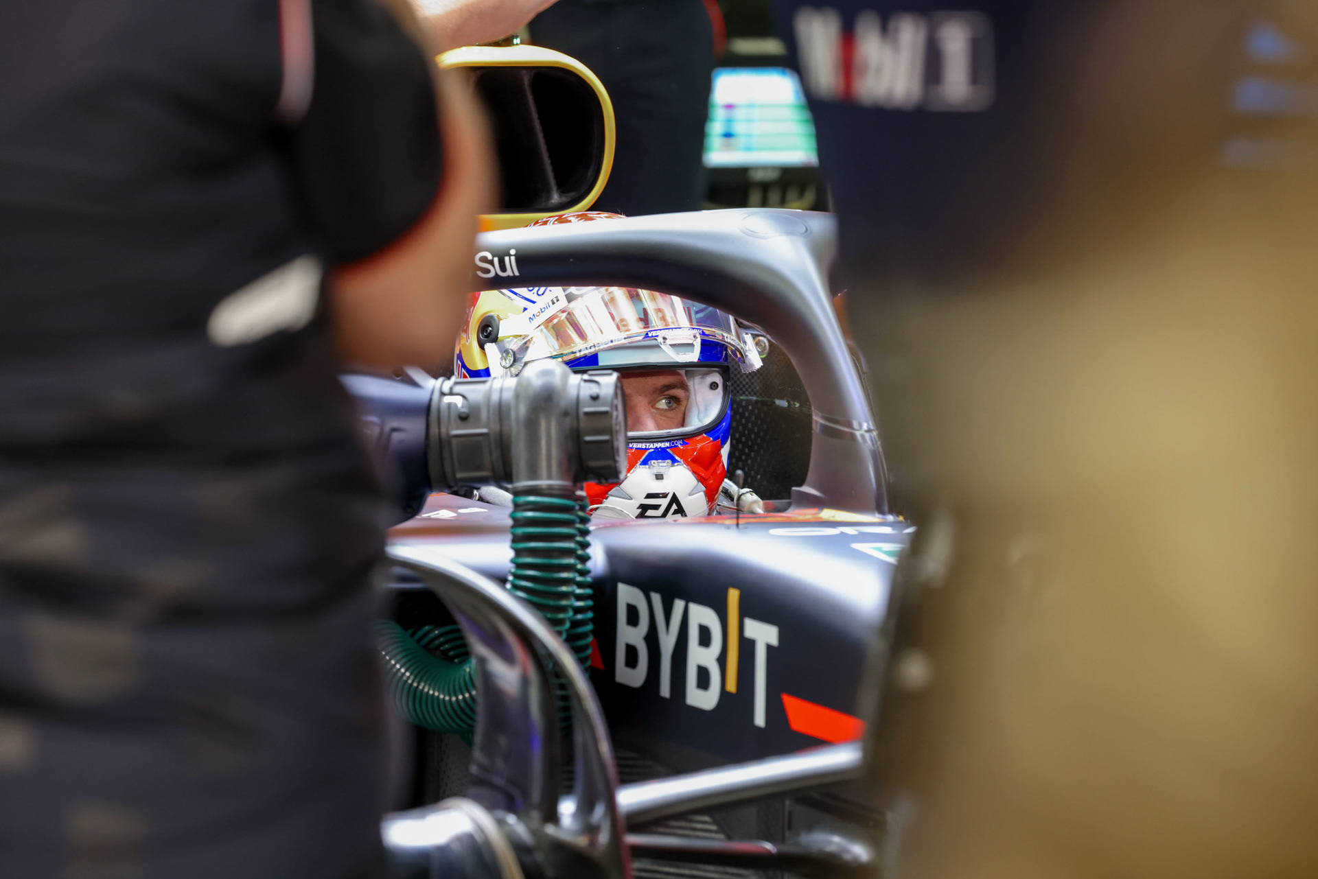 Max Verstappen #1, Oracle Red Bull Racing; Formel 1 GP Bahrain. Freitag 01.03.2024