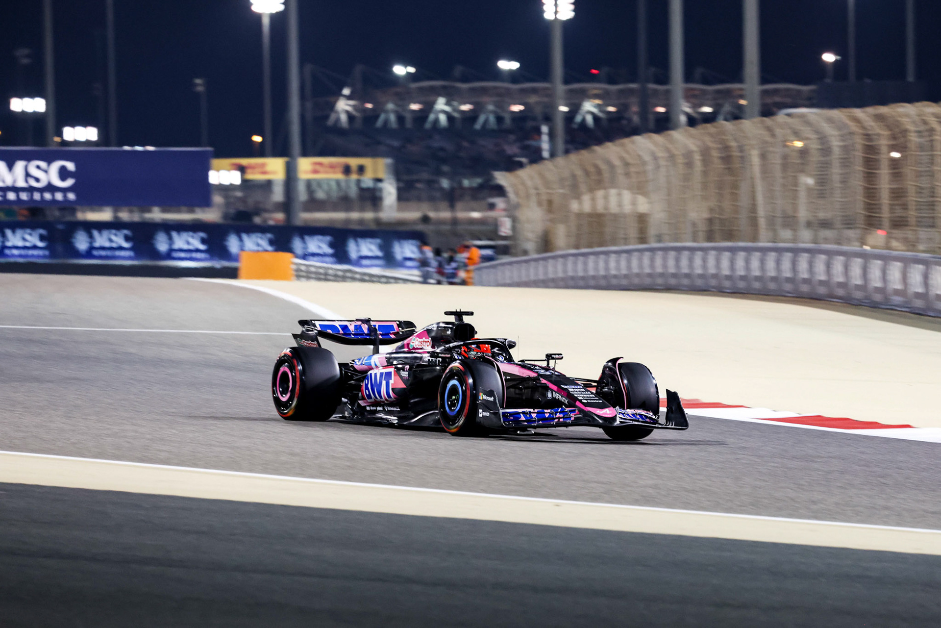 Esteban Ocon #31, BWT Alpine F1 Team; Formel 1 GP Bahrain. Samstag 02.03.2024