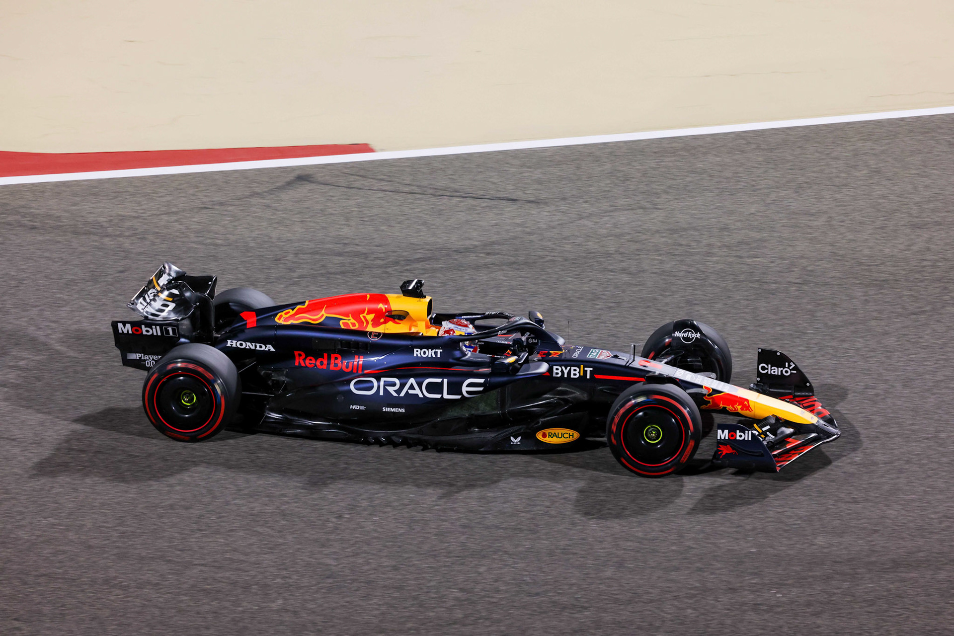 Max Verstappen #1, Oracle Red Bull Racing; Formel 1 GP Bahrain. Freitag 01.03.2024