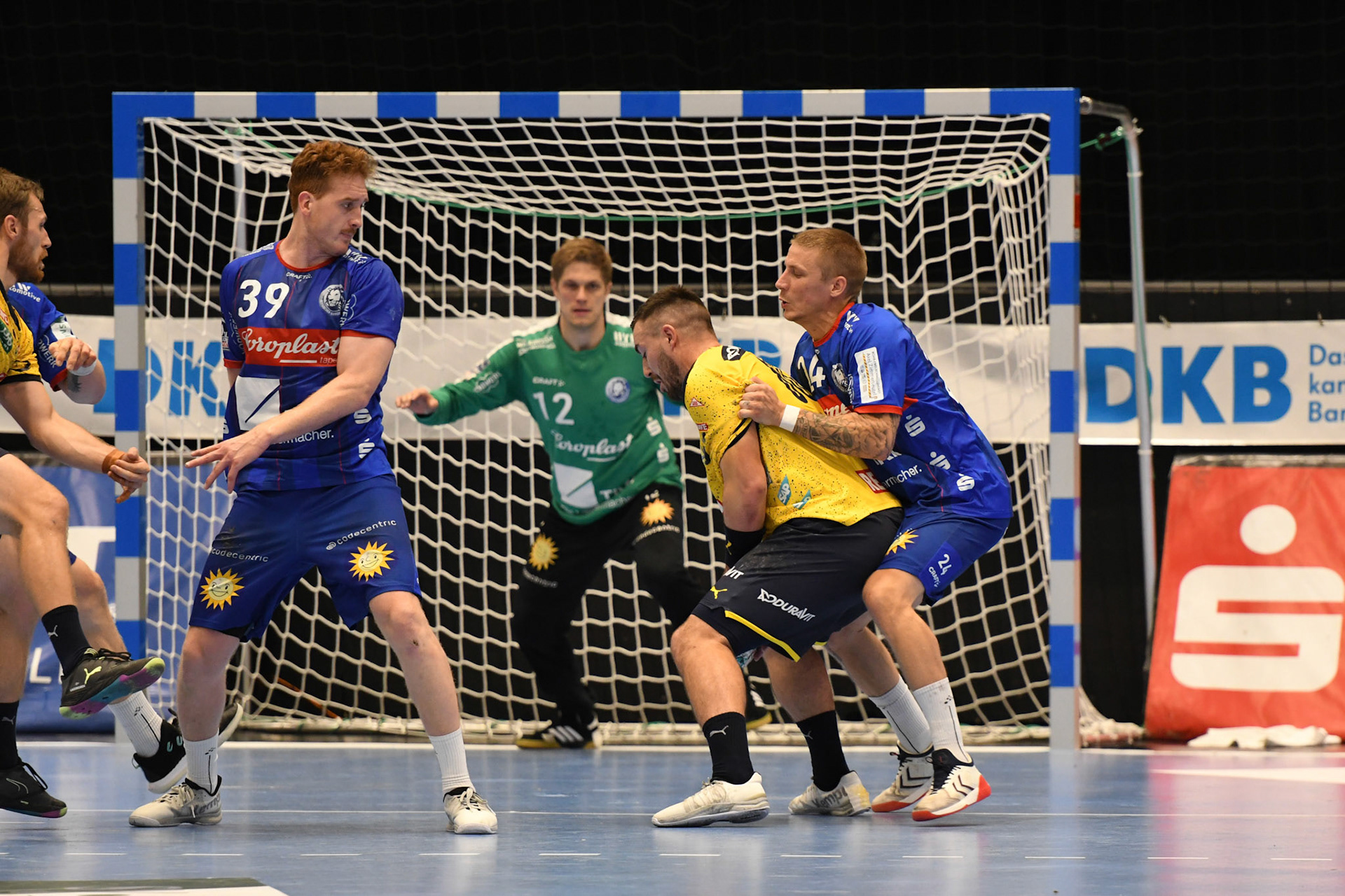Lukas Stutzke #39; Handball Bundesliga; BHC 06 - Rhein Neckar Loewen 29.09.2022