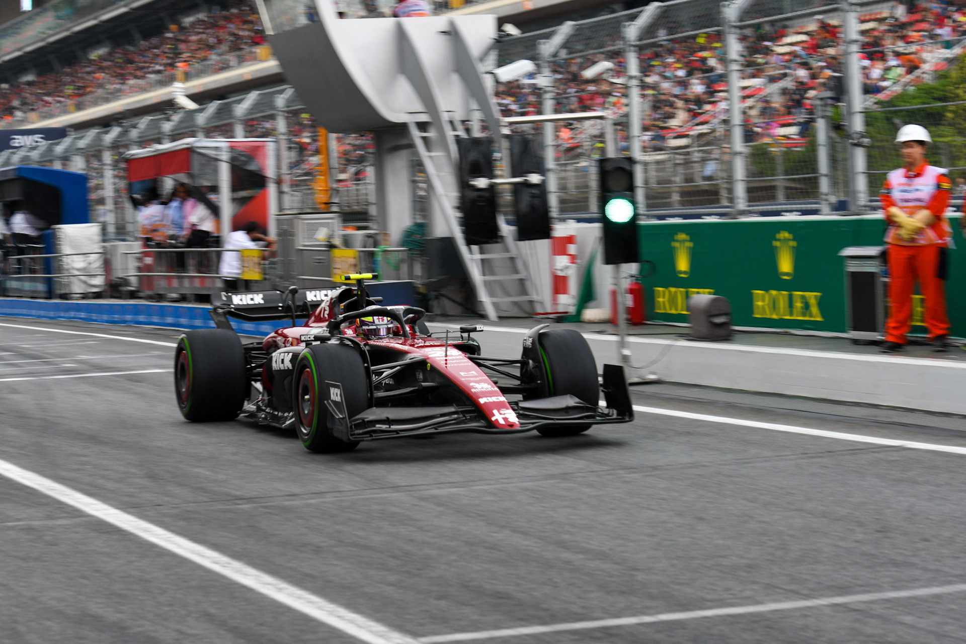 Guanyu Zhou (CHN) Alfa Romeo F1 Team;Formel 1 GP Barcelona. Samstag 03.06.2023