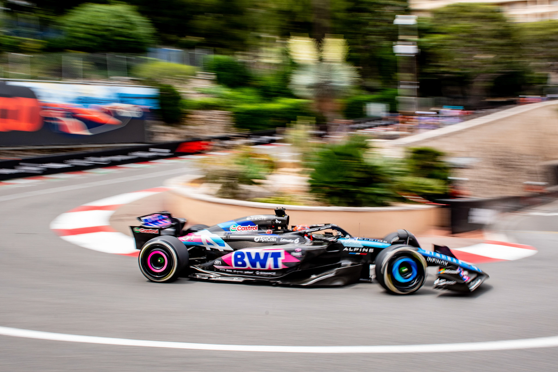 Esteban Ocon #31, BWT Alpine F1 Team; Formel1 GP Monaco Freitag, 24.05.2024
