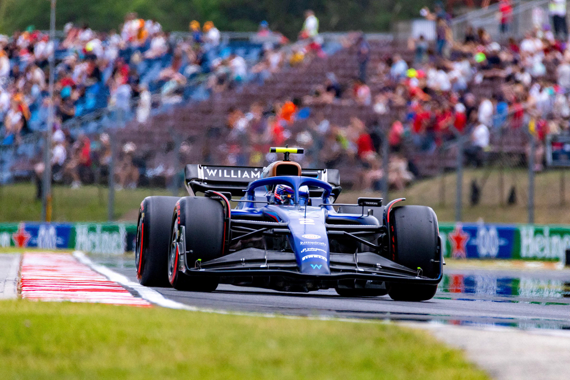 Logan Sargeant (USA) Williams Racing;Formel 1 GP Budapest / Ungarn. Feitag, 21.07.2023