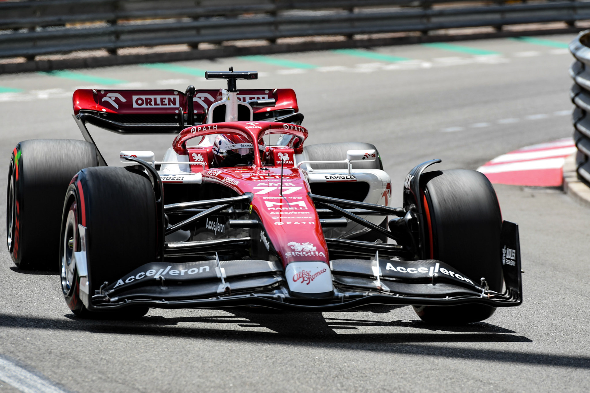 Valtteri Bottas (FIN) Alfa Romeo Racing; Formel 1 Monaco am 28.05.2022