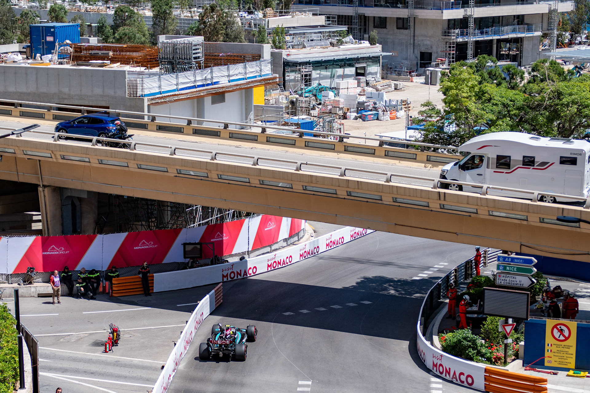 Lewis Hamilton #44, Mercedes-AMG Petronas F1 Team; Formel1 GP Monaco Samstag, 25.05.2024
