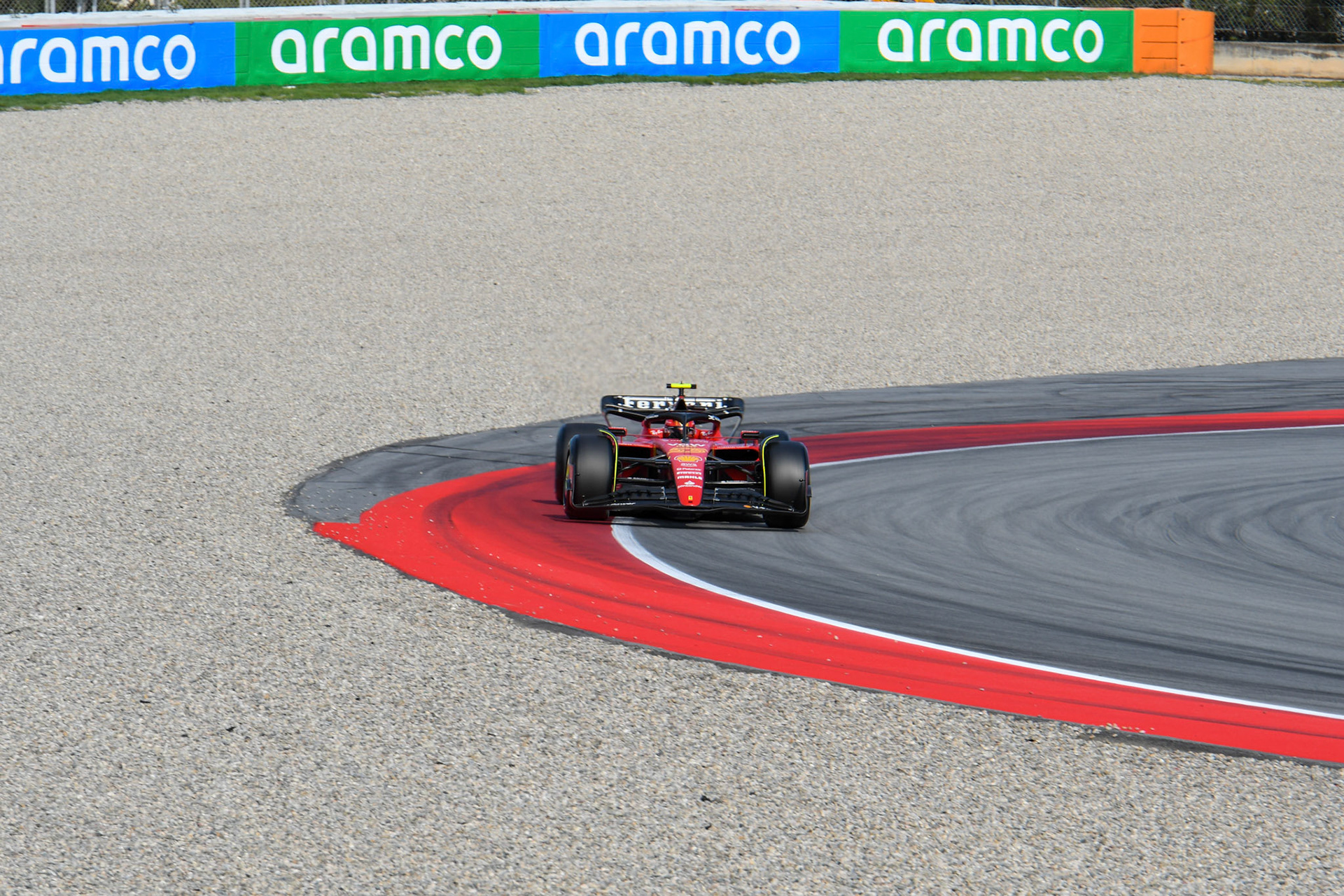 Carlos Sainz (ESP) Scuderia Ferrari; Formel 1 GP Barcelona. Freitag 02.06.2023