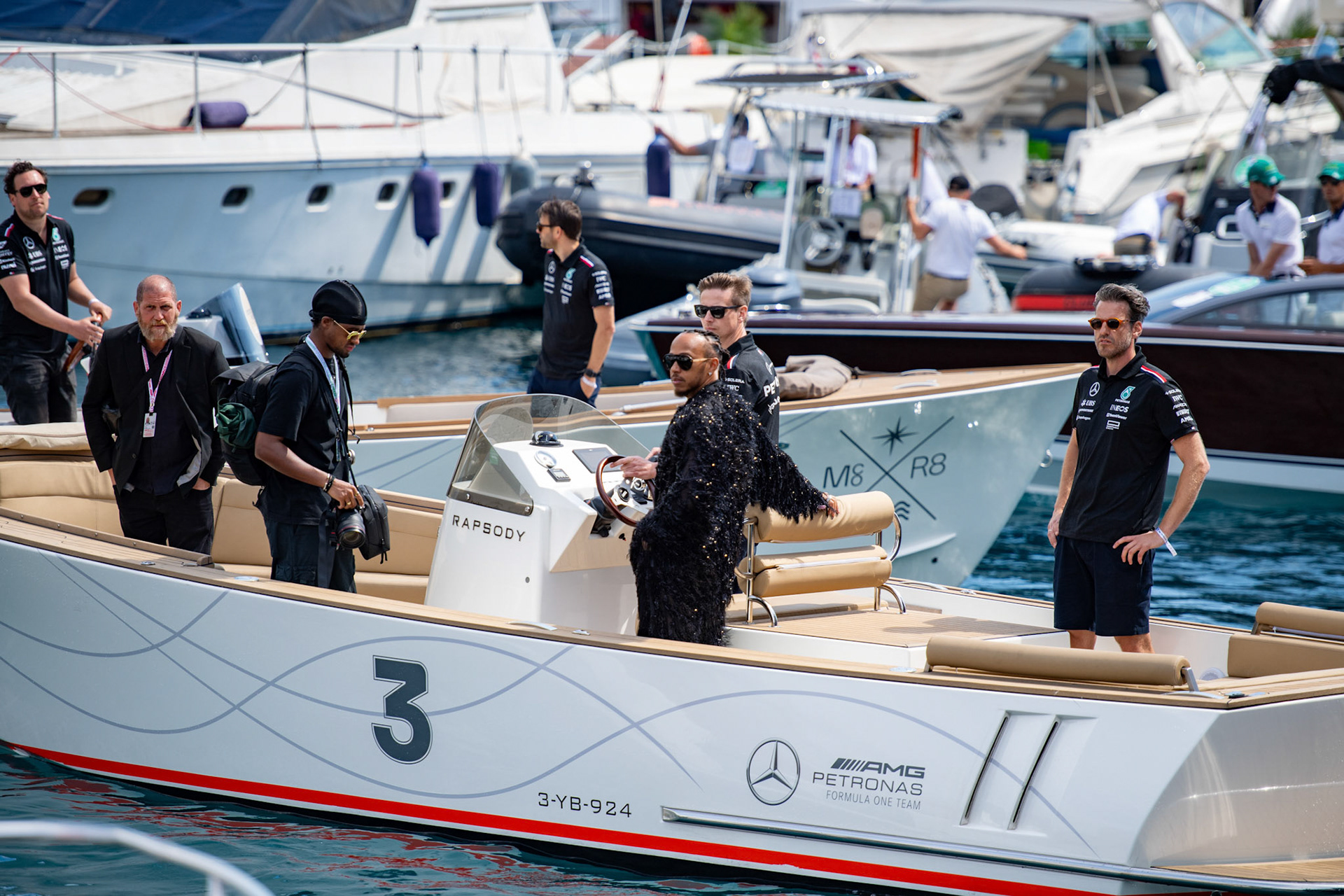 Lewis Hamilton #44, Mercedes-AMG Petronas F1 Team; Formel1 GP Monaco Freitag, 24.05.2024