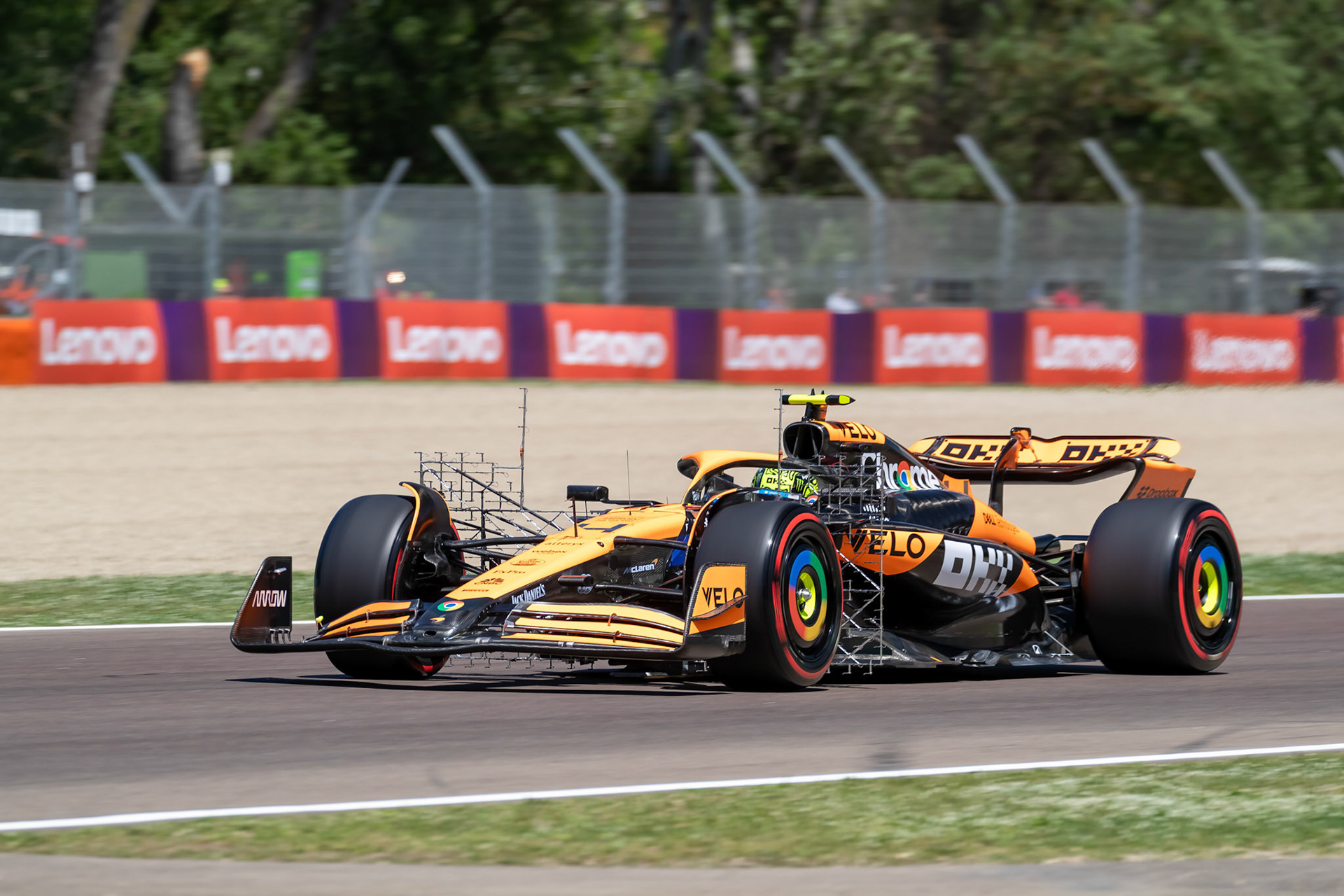 Lando Norris #4, McLaren Formula 1 Team; F1 GP Imola / Italien Freitag, 17.05.2024