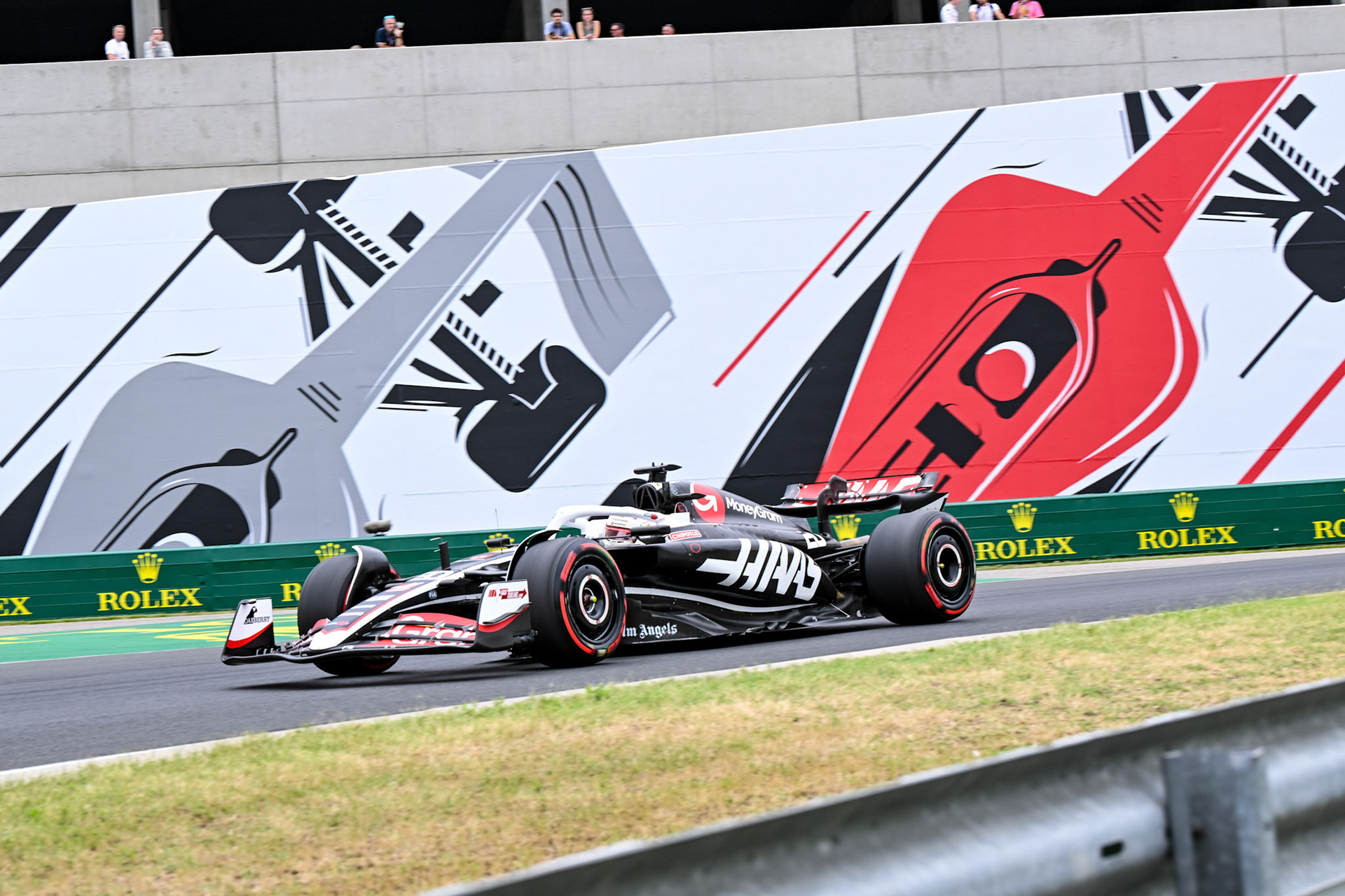 Kevin Magnussen #20, MoneyGram Haas F1 Team;Formel 1 Budapest / Ungarn, 20.07.2024