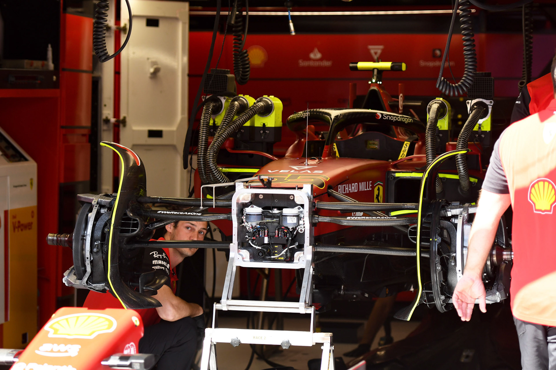 Scuderia Ferrari; Formel 1 Monaco am 28.05.2022