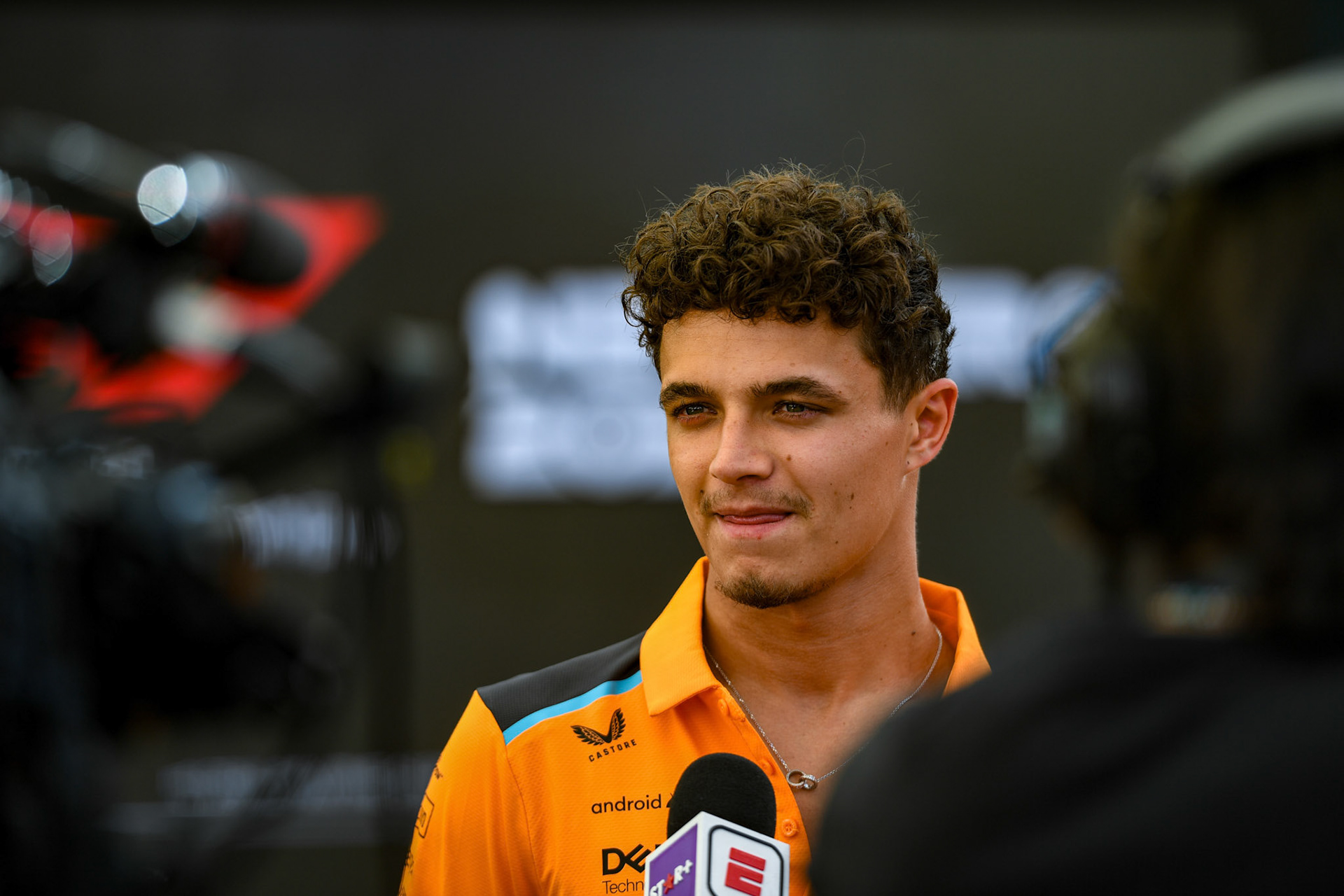 Lando Norris (GBR) McLaren F1 Team; Formel 1 GP Abu Dhabi. Donnerstag 23.11.2023