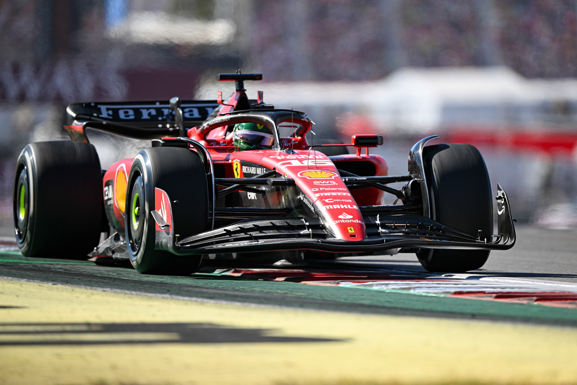 Charles Leclerc (MCO) Scuderia Ferrari;Formel 1 GP USA Austin Texas. Sonntag 22.10.2023