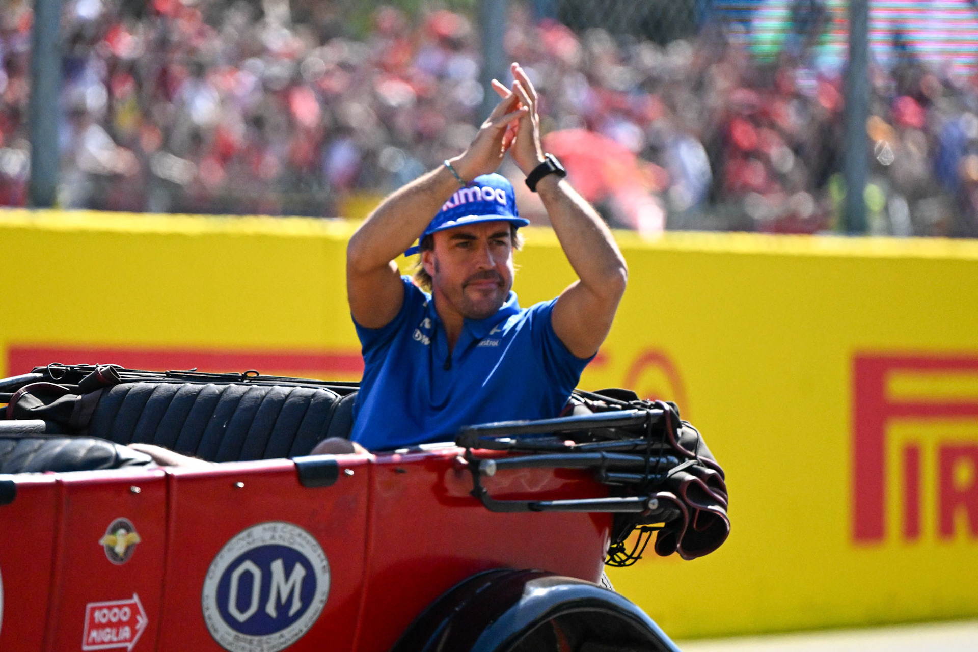Fernando Alonso (ESP) Alpine F1 Team; Formel 1 GP Italien Monza, Sonntag, 11.09.2022